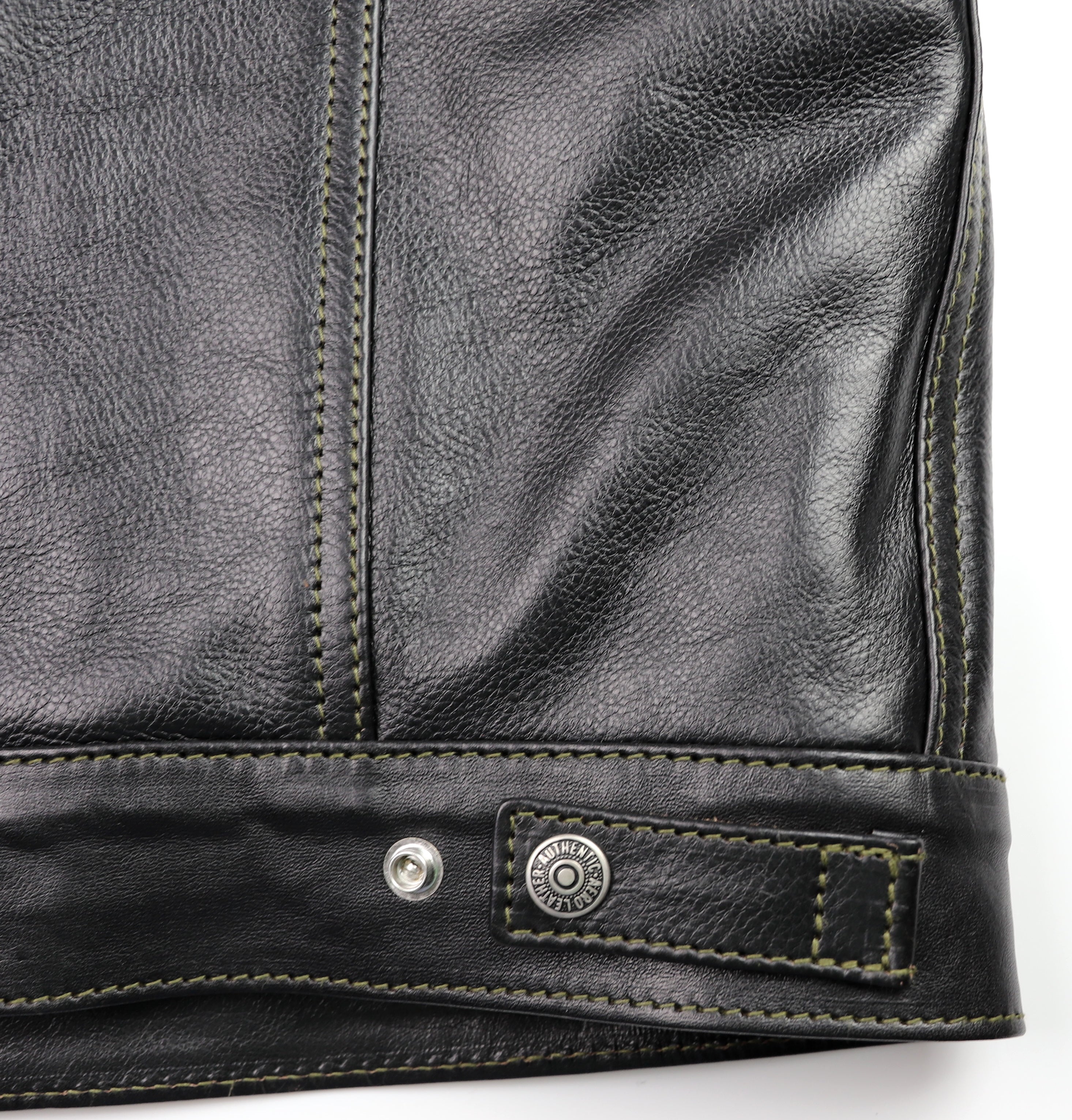 Aero 557XX Type 3 Jean Jacket, size 42, Blackened Brown Vicenza Horsehide