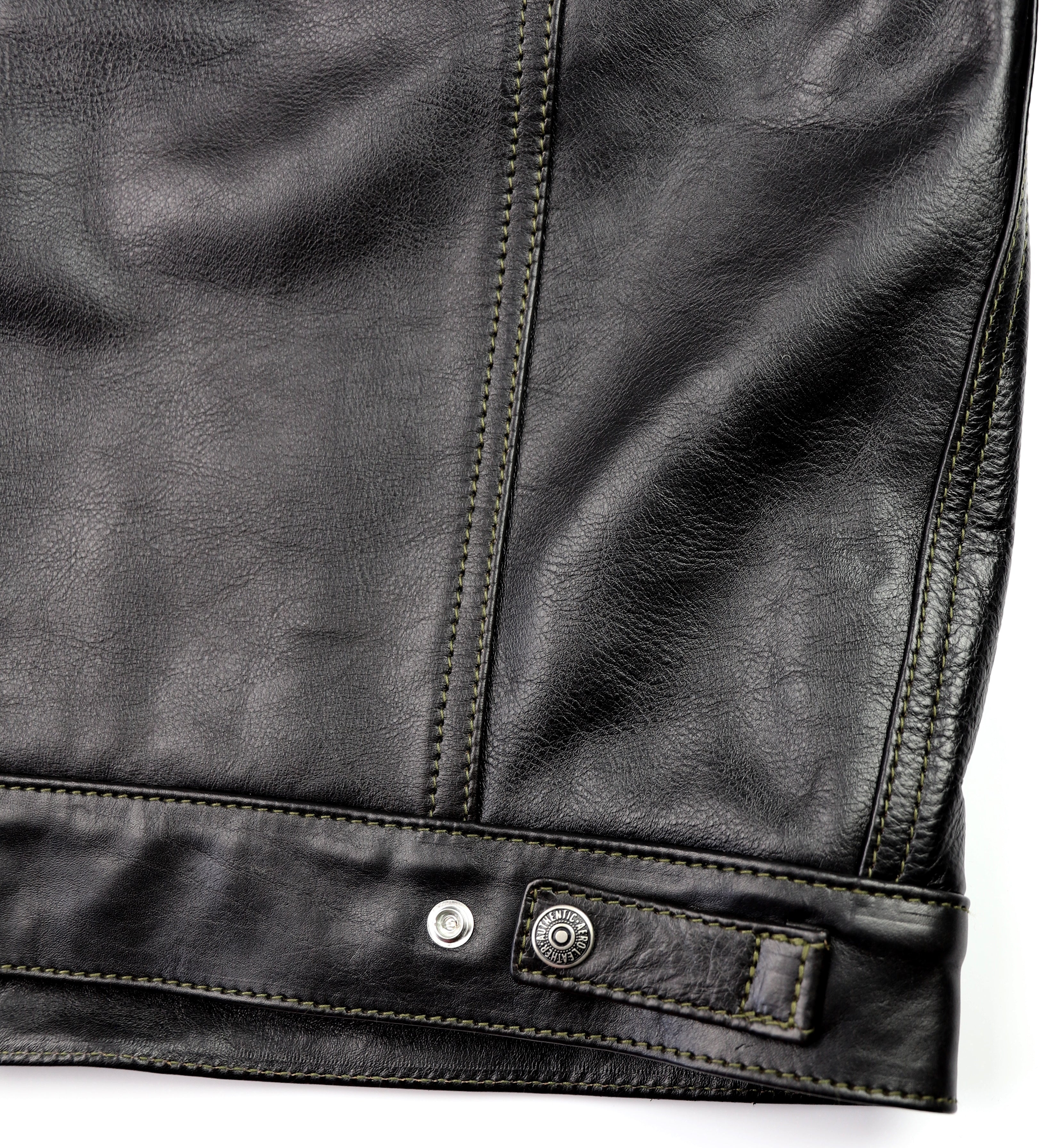 Aero 557XX Type 3 Jean Jacket, size 40, Blackened Brown Vicenza Horsehide