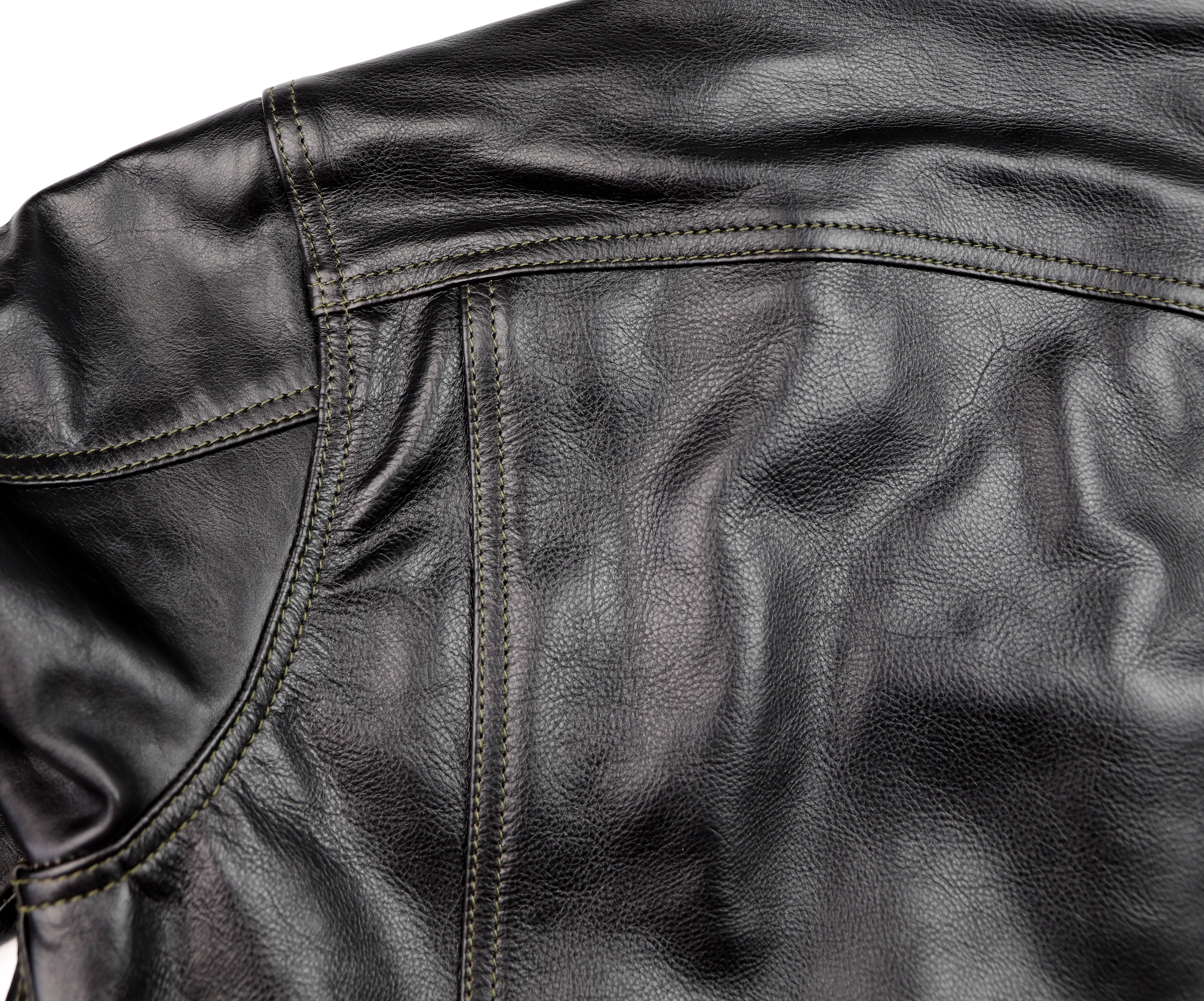 Aero 557XX Type 3 Jean Jacket, size 40, Blackened Brown Vicenza Horsehide