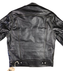 Aero 557XX Type 3 Jean Jacket, size 38, Blackened Brown Vicenza Horsehide
