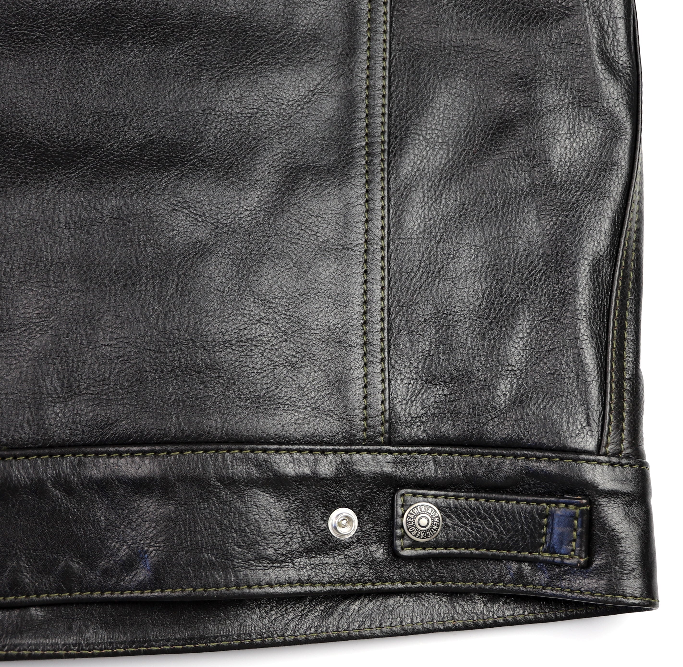 Aero 557XX Type 3 Jean Jacket, size 38, Blackened Brown Vicenza Horsehide