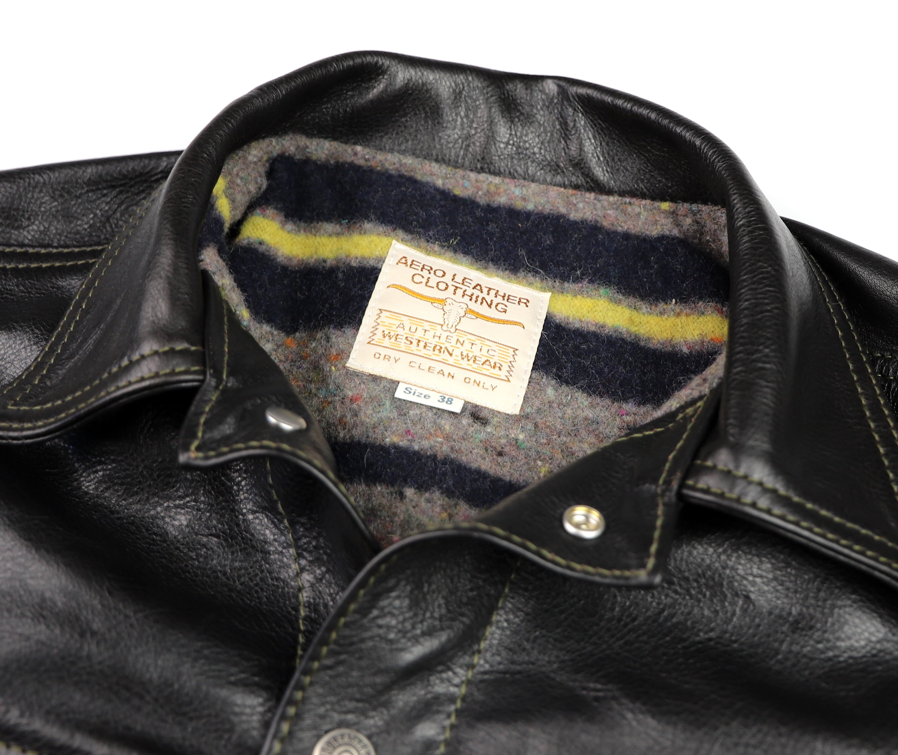 Aero 557XX Type 3 Jean Jacket, size 38, Blackened Brown Vicenza Horsehide