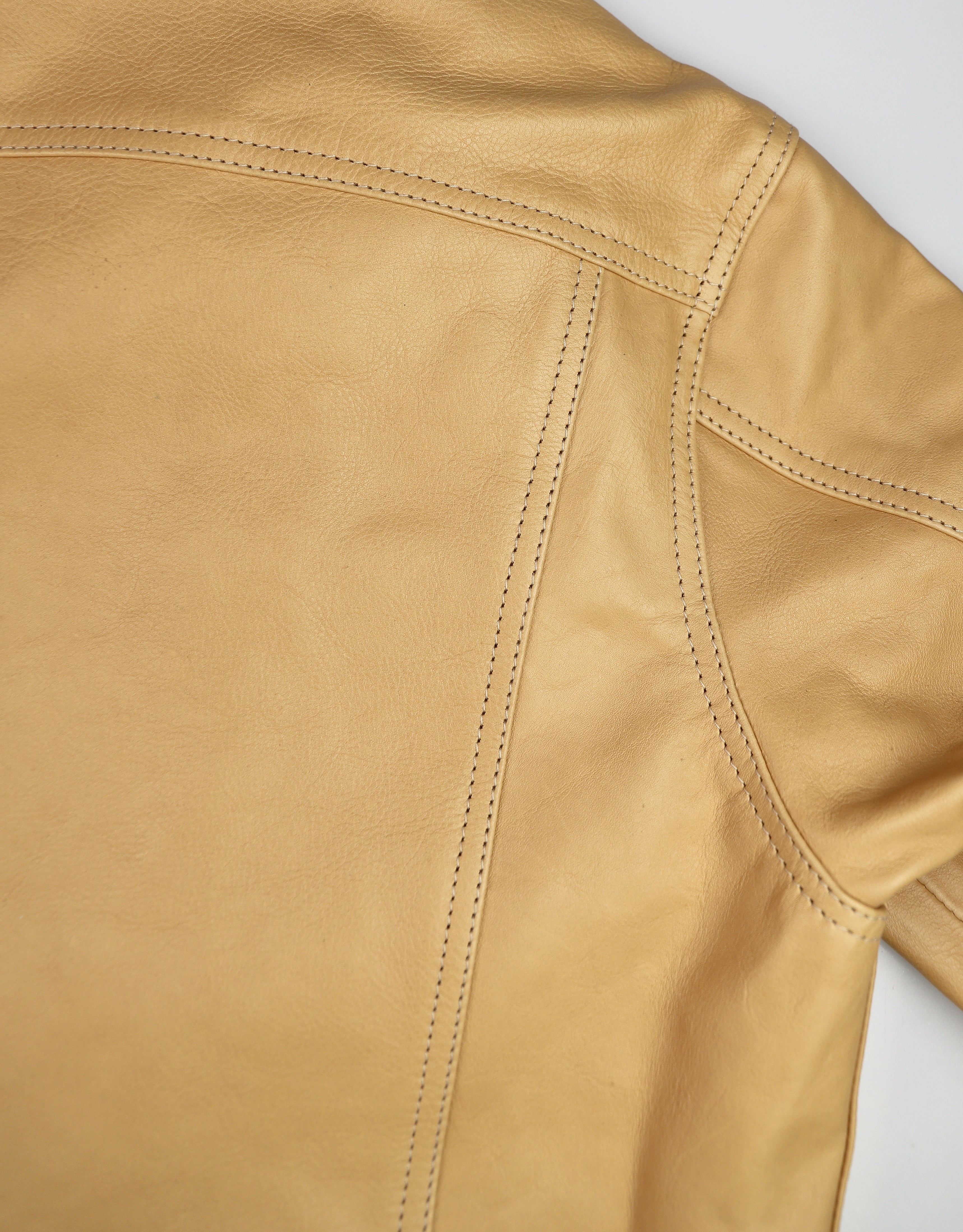 Aero 557XX Type 3 Jean Jacket, size 42, Natural Vicenza Horsehide