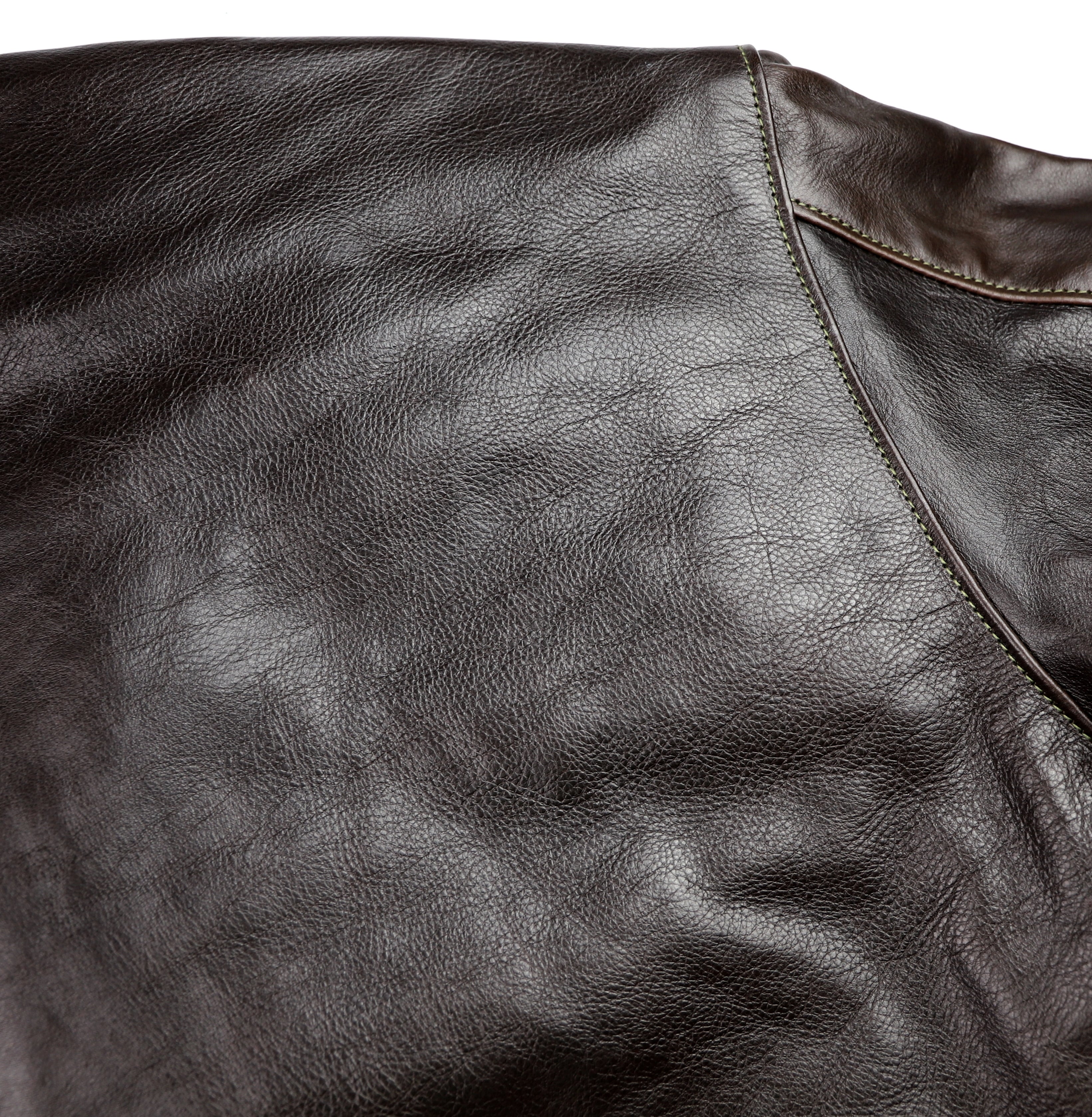 Aero A-2 Military Flight Jacket, size 52, Dark Seal Vicenza Horsehide