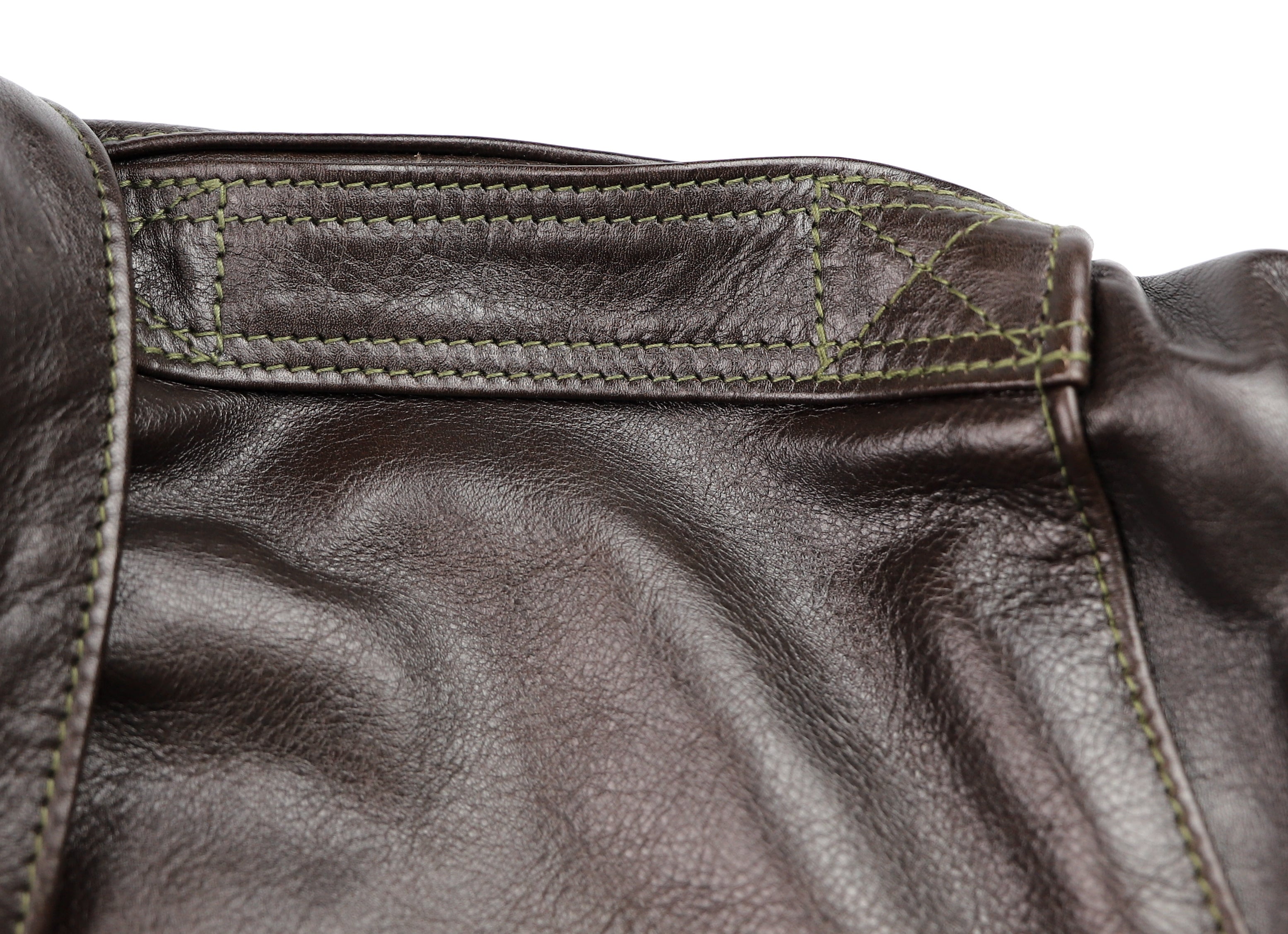 Aero A-2 Military Flight Jacket, size 44, Dark Seal Vicenza Horsehide