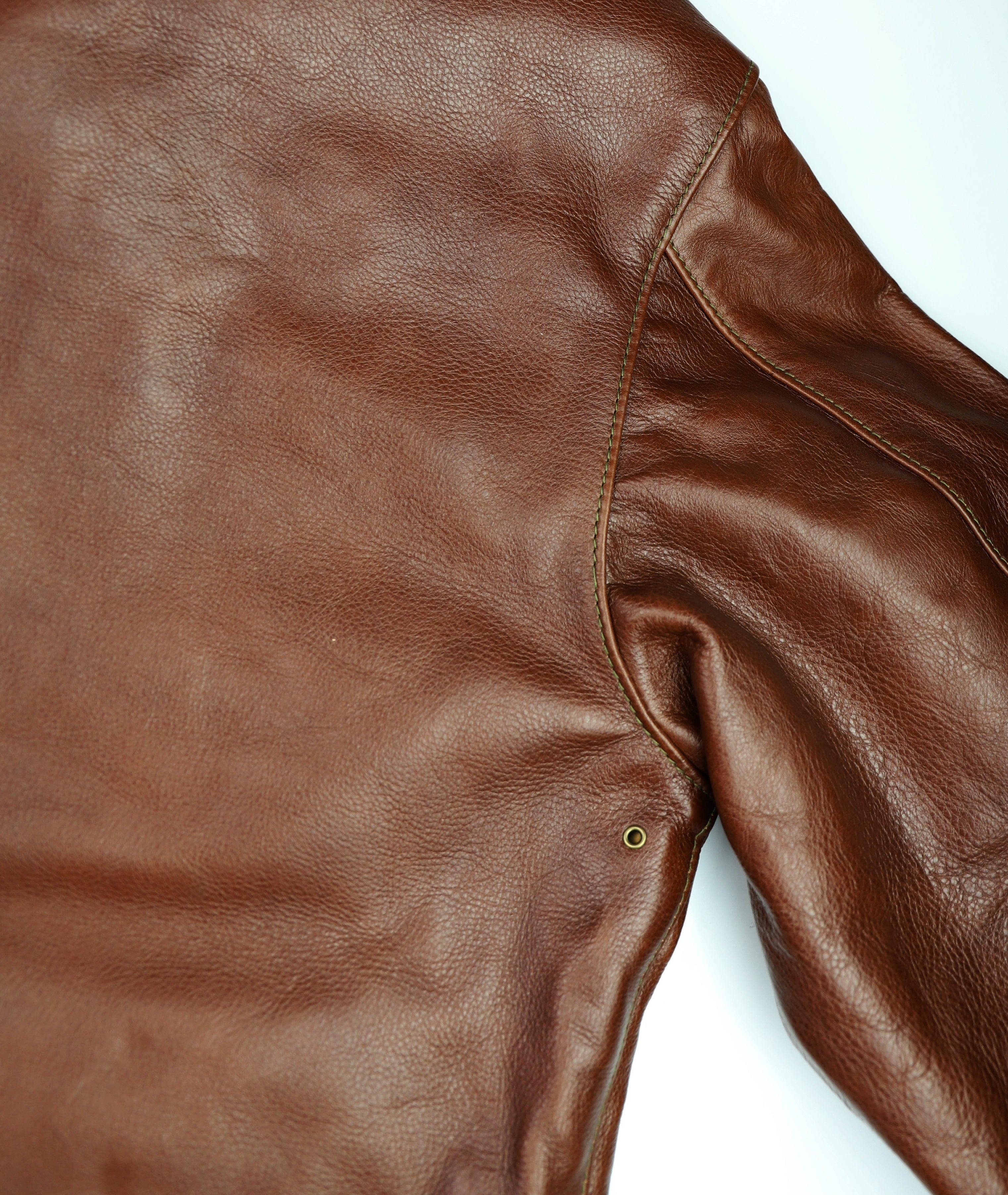 Aero A-2 Military Flight Jacket, size 52, Russet Vicenza Horsehide