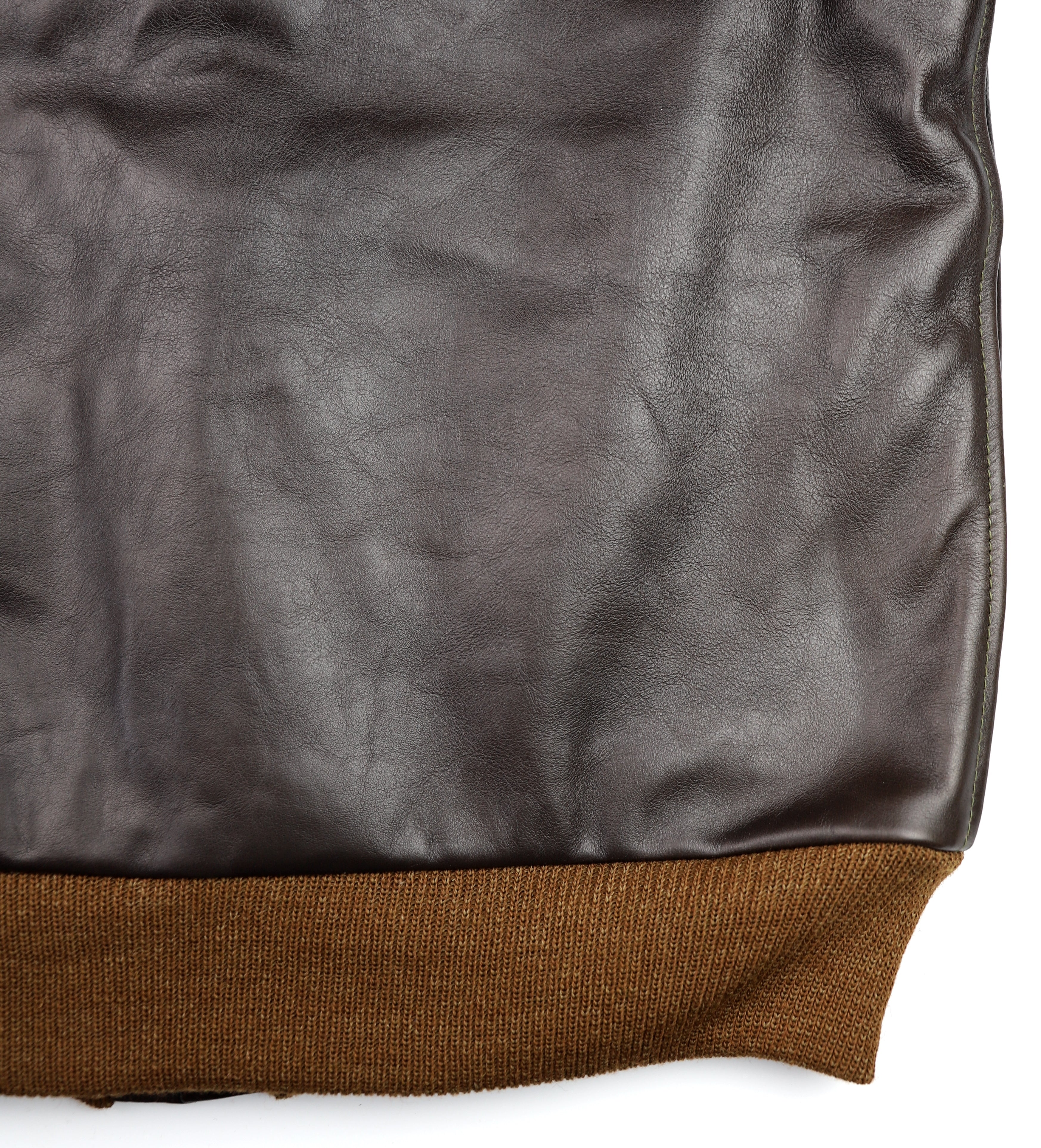 Aero A-2 Military Flight Jacket, size 42, Dark Seal Vicenza Horsehide