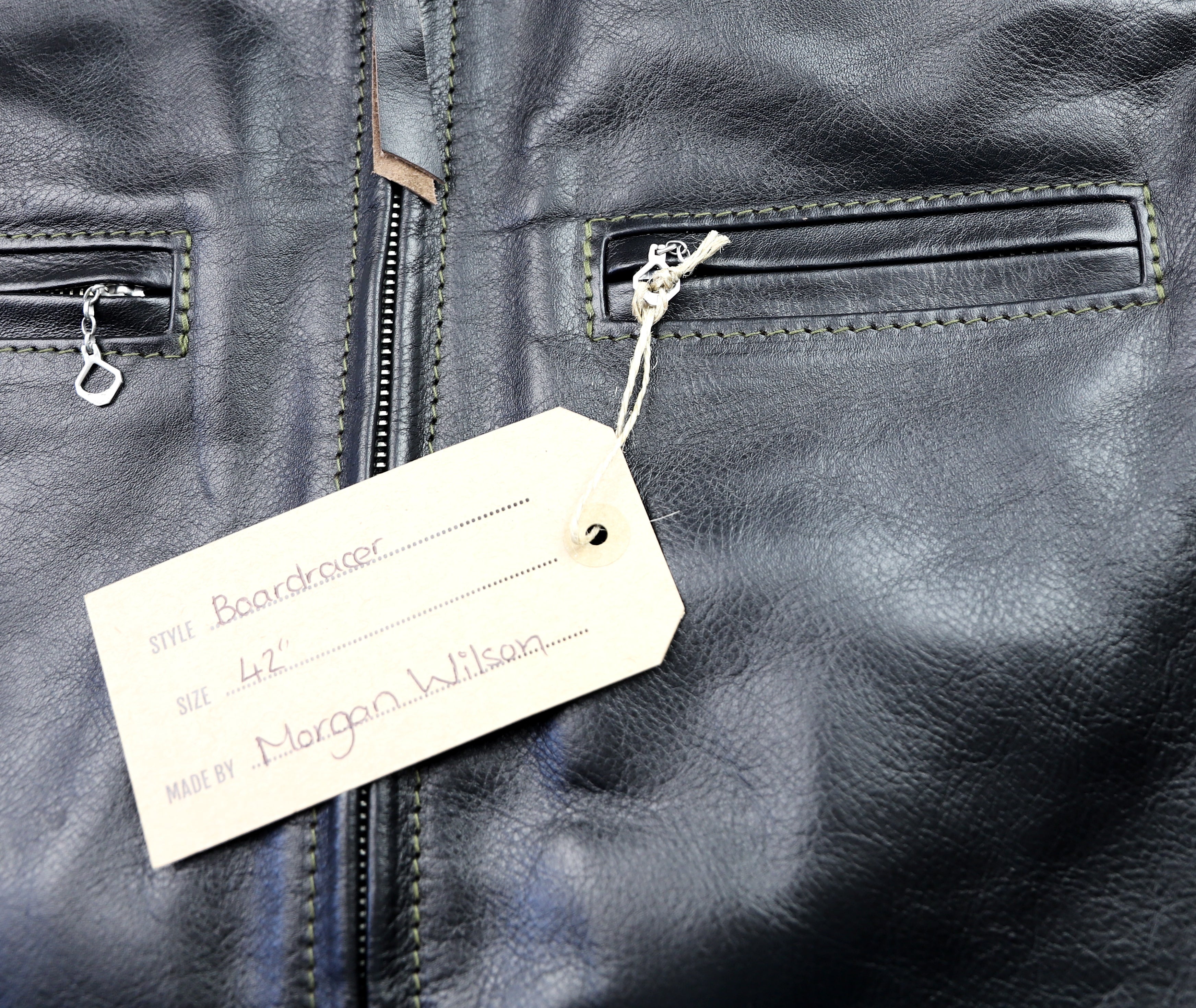 Aero Board Racer, size 42, Blackened Brown Vicenza Horsehide