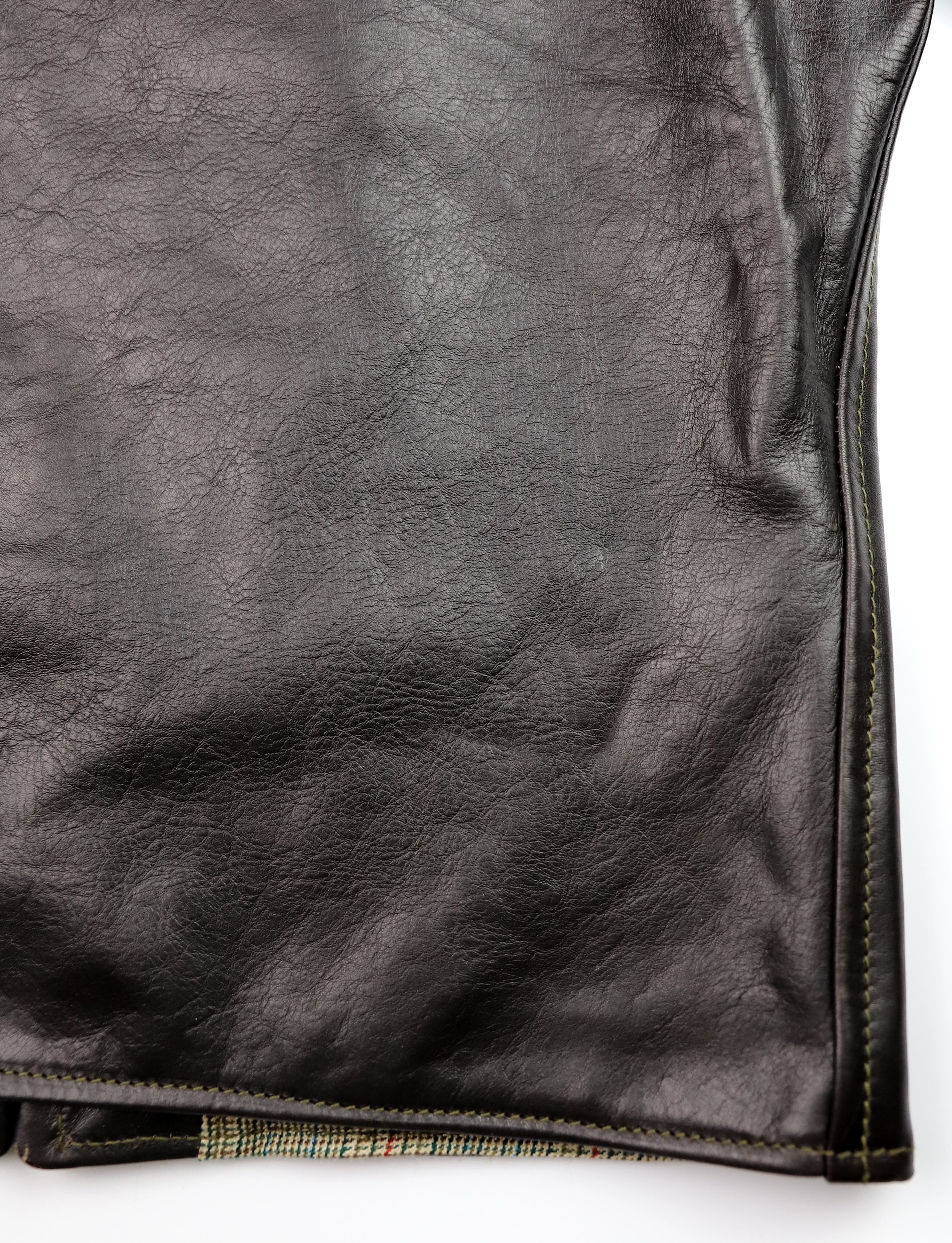 Aero Board Racer, size 36, Blackened Brown Vicenza Horsehide