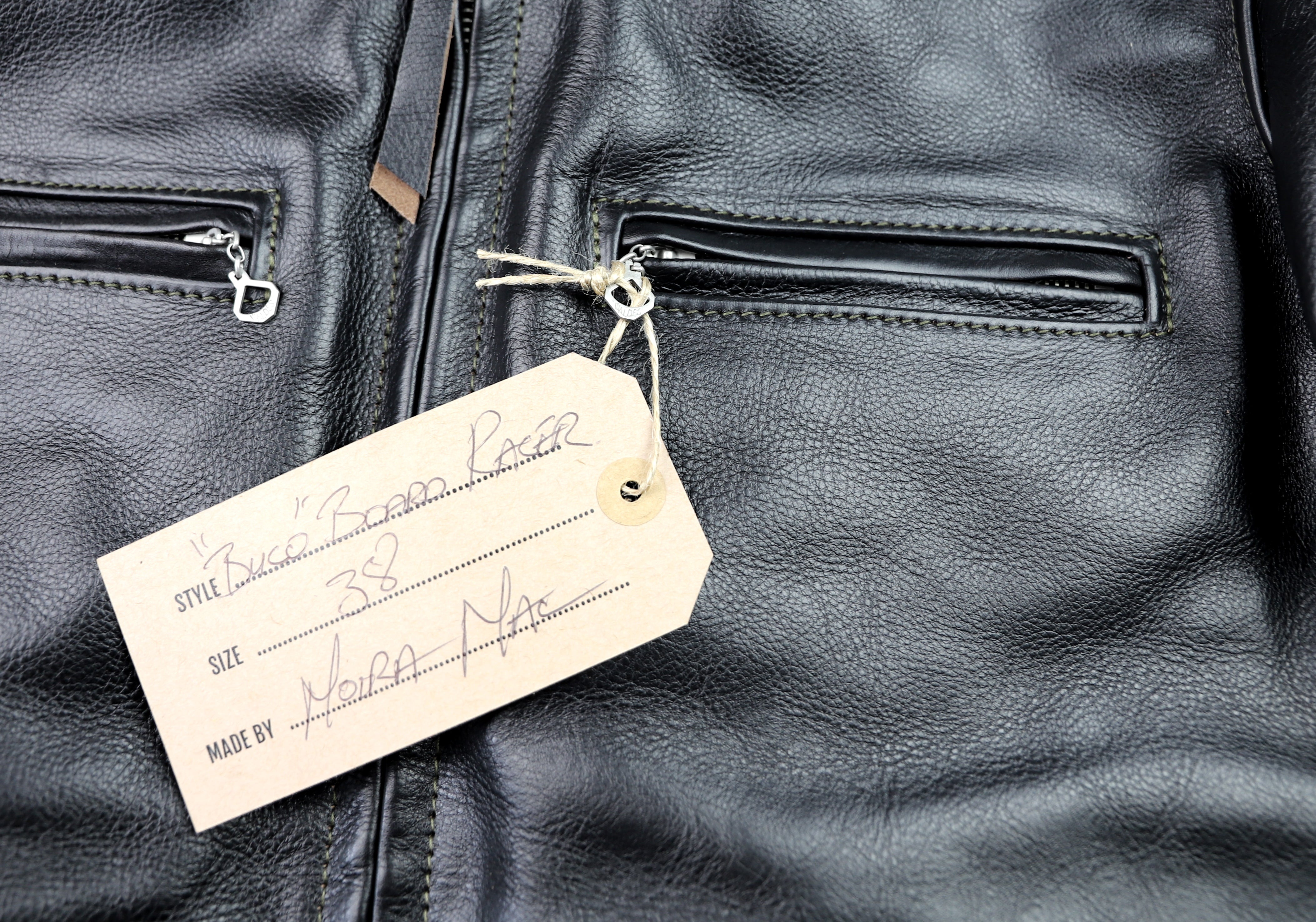 Aero Board Racer, size 38, Blackened Brown Vicenza Horsehide