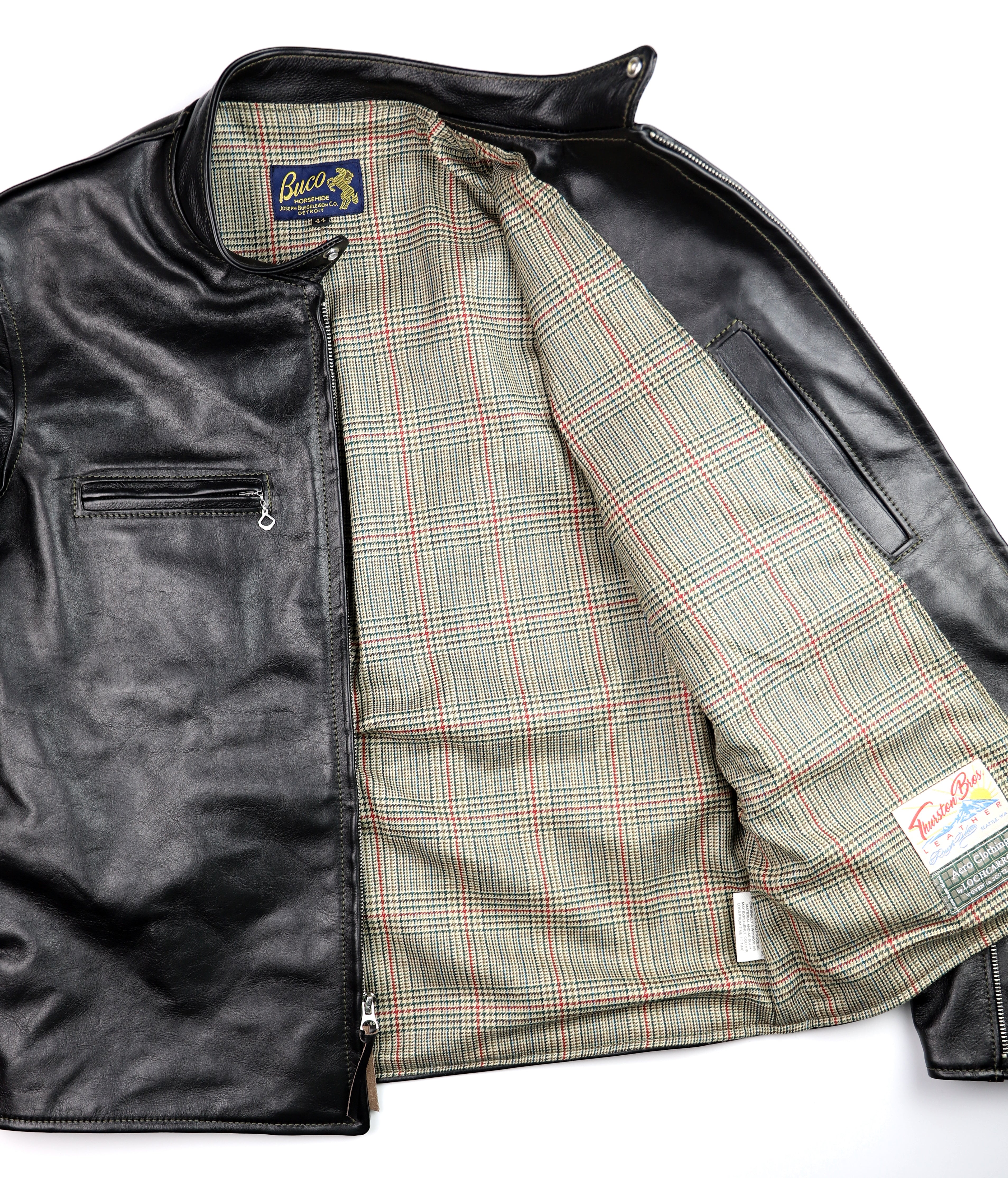 Aero Board Racer, size 44, Blackened Brown Horsehide