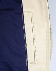 Aero Board Racer, size 40, Cream Vicenza Horsehide