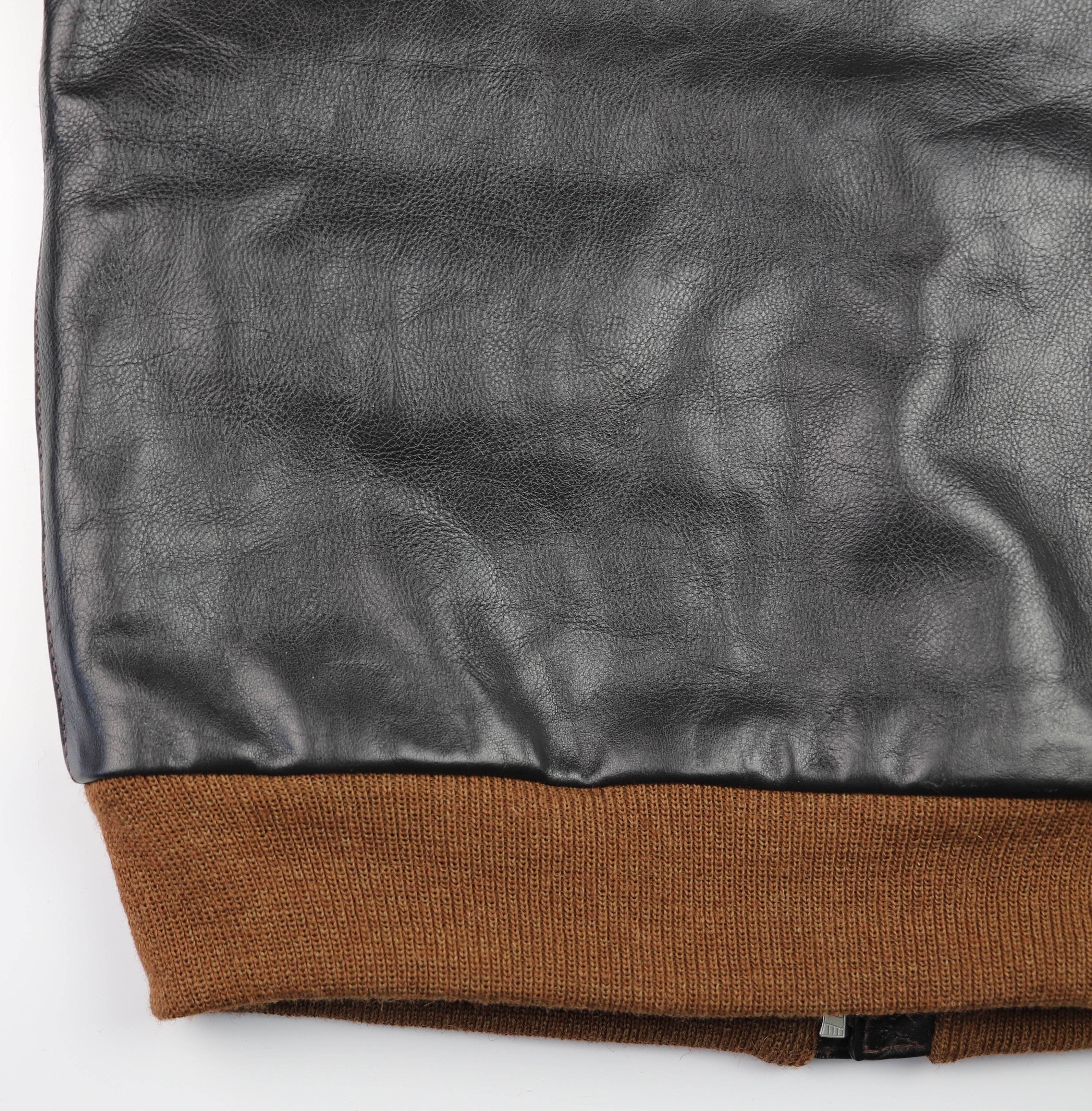 Aero A-2 Military Flight Jacket, size 38, Blackened Brown Vicenza Horsehide