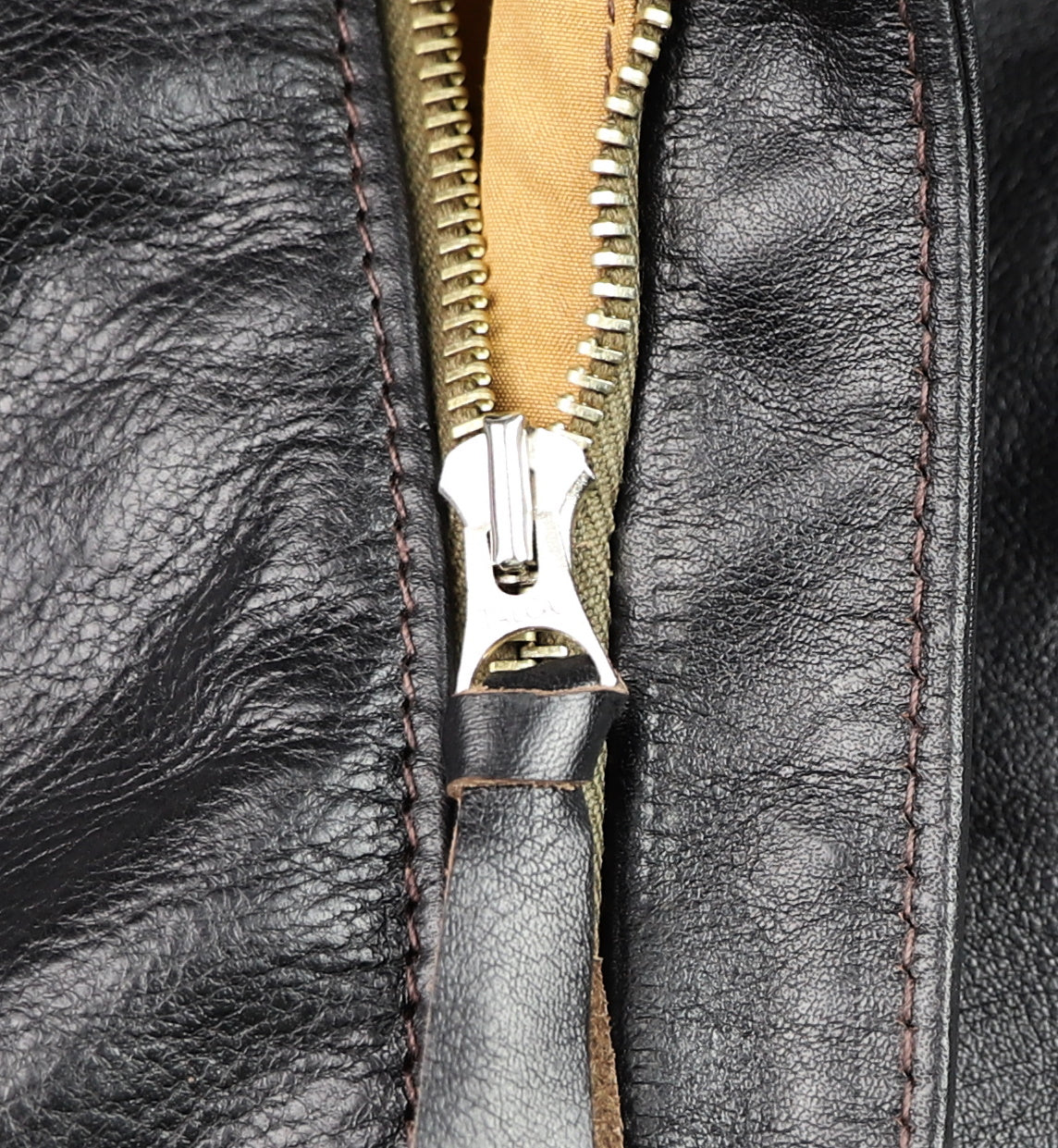 Aero A-2 Military Flight Jacket, size 40, Blackened Brown Vicenza Horsehide