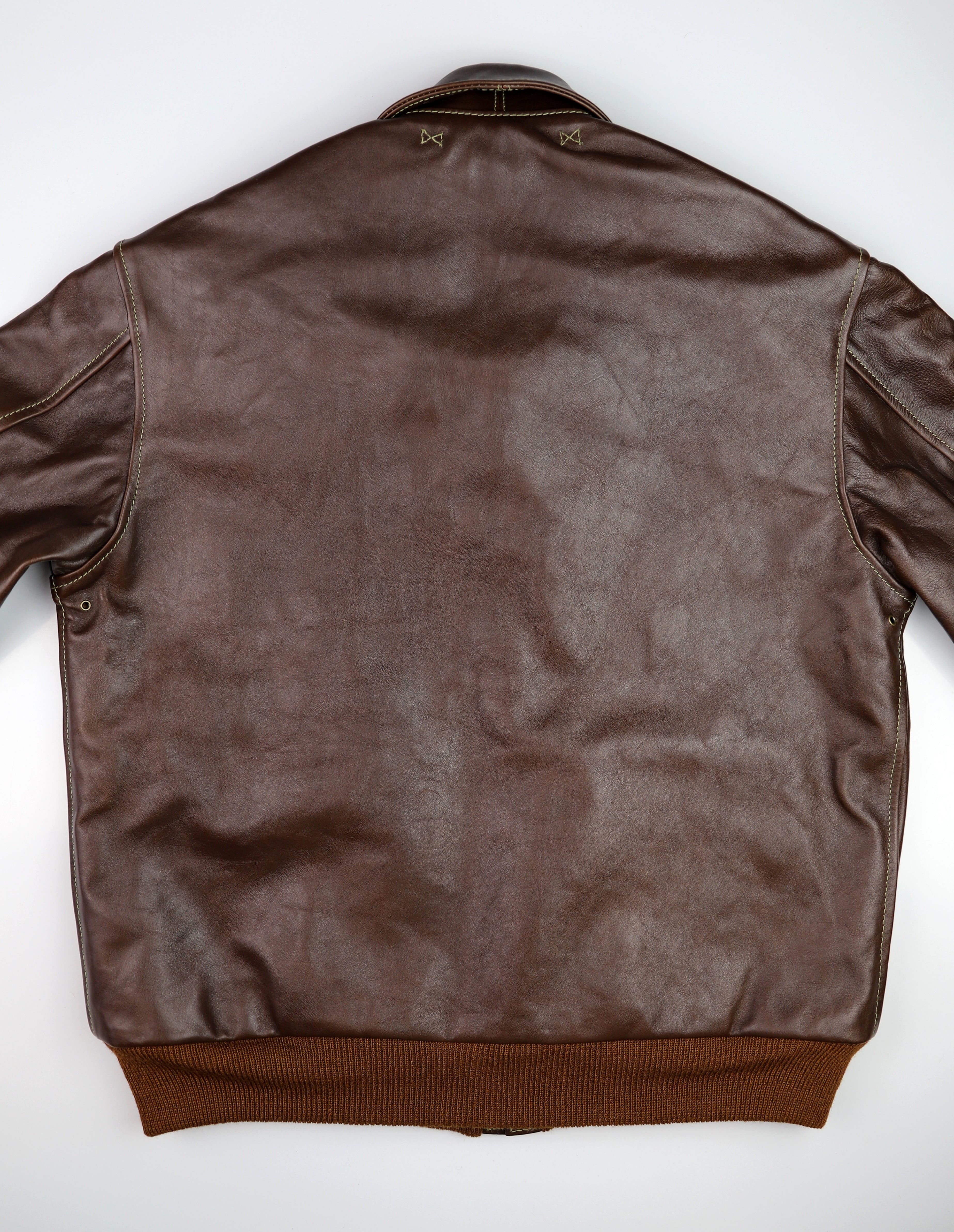 Aero A-2 Military Flight Jacket, size 44, Seal Vicenza Horsehide