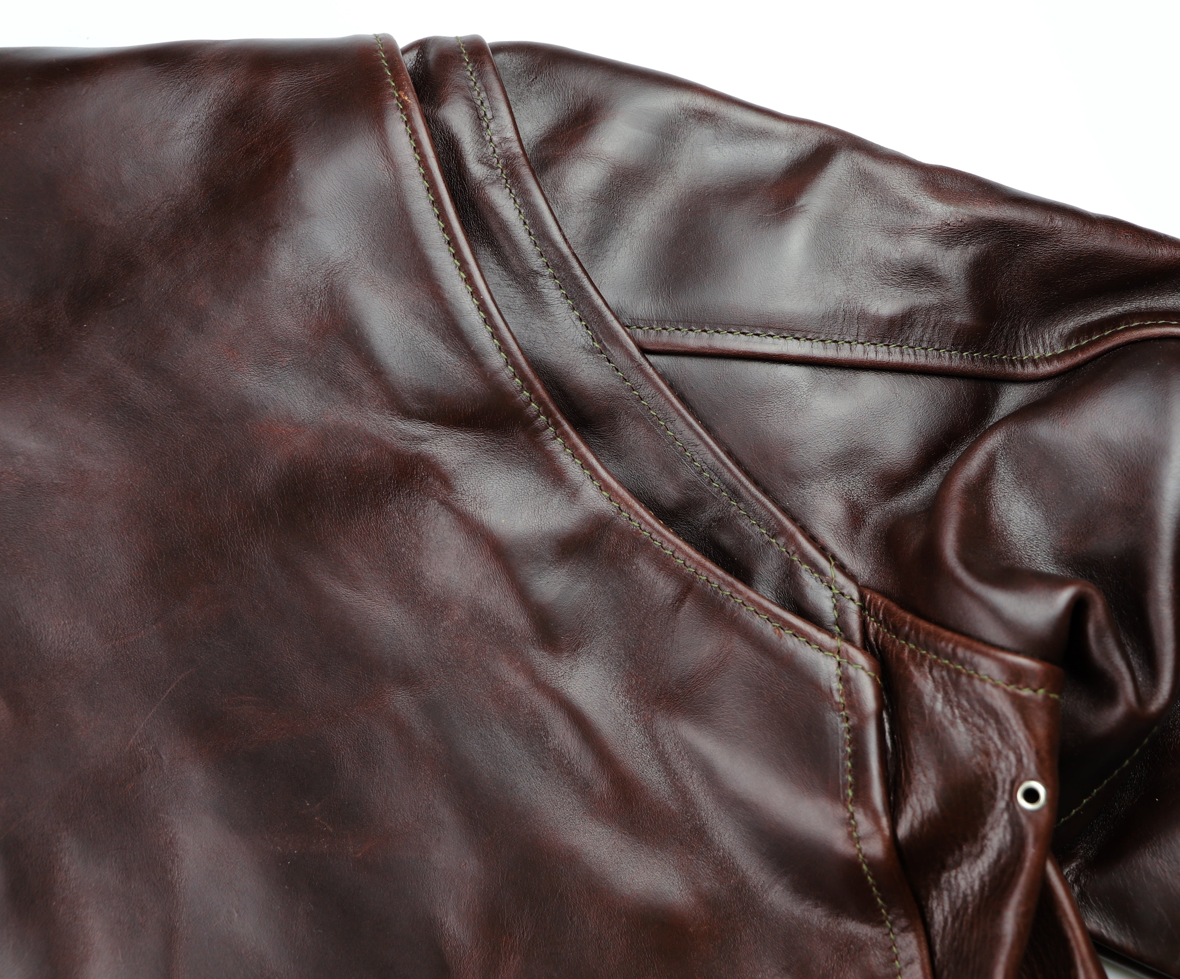 Aero Cafe' Racer, size 42, Brown CXL Horsehide