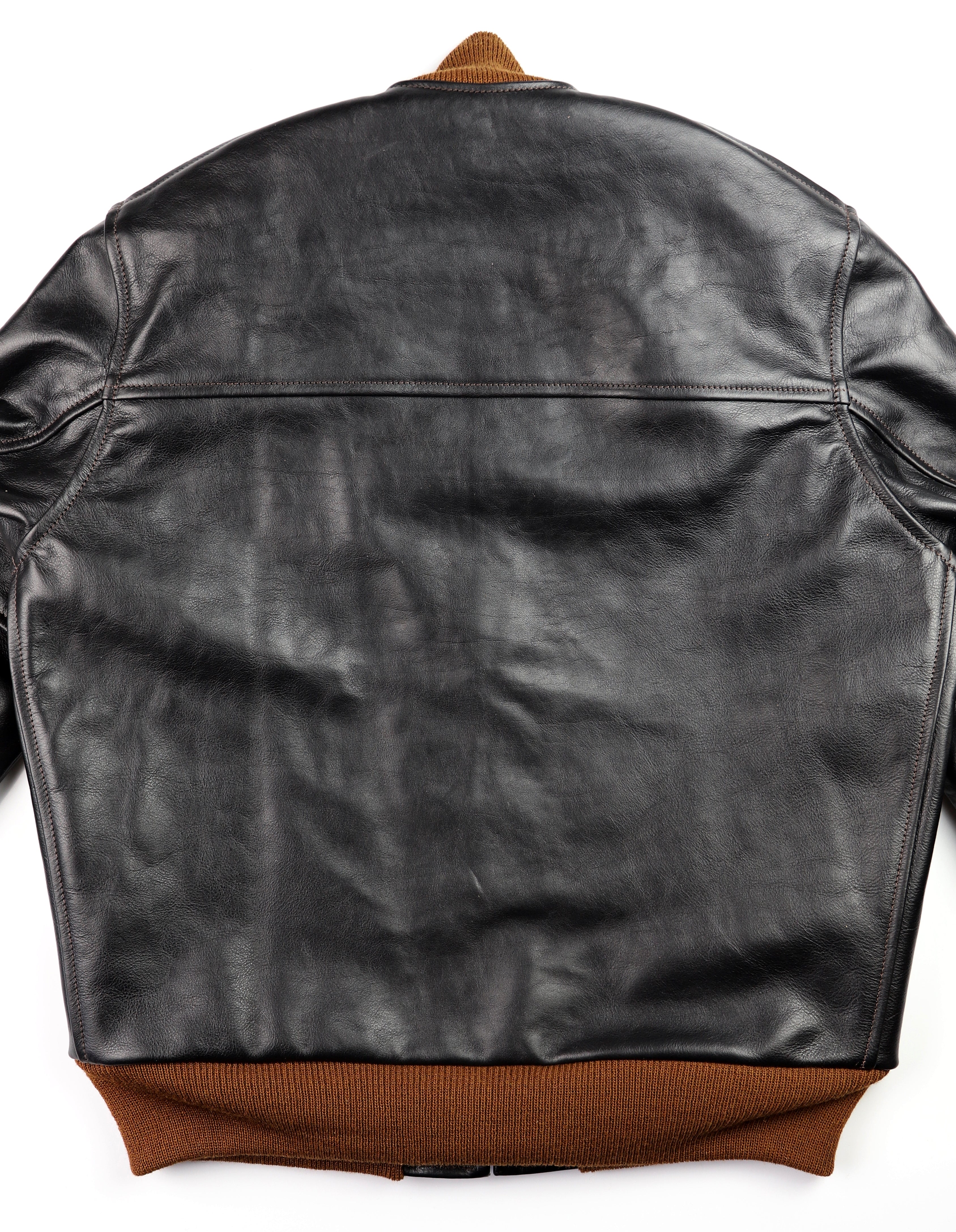 Aero College Jacket, size 38 (fits like 40), Blackened Brown Vicenza Horsehide