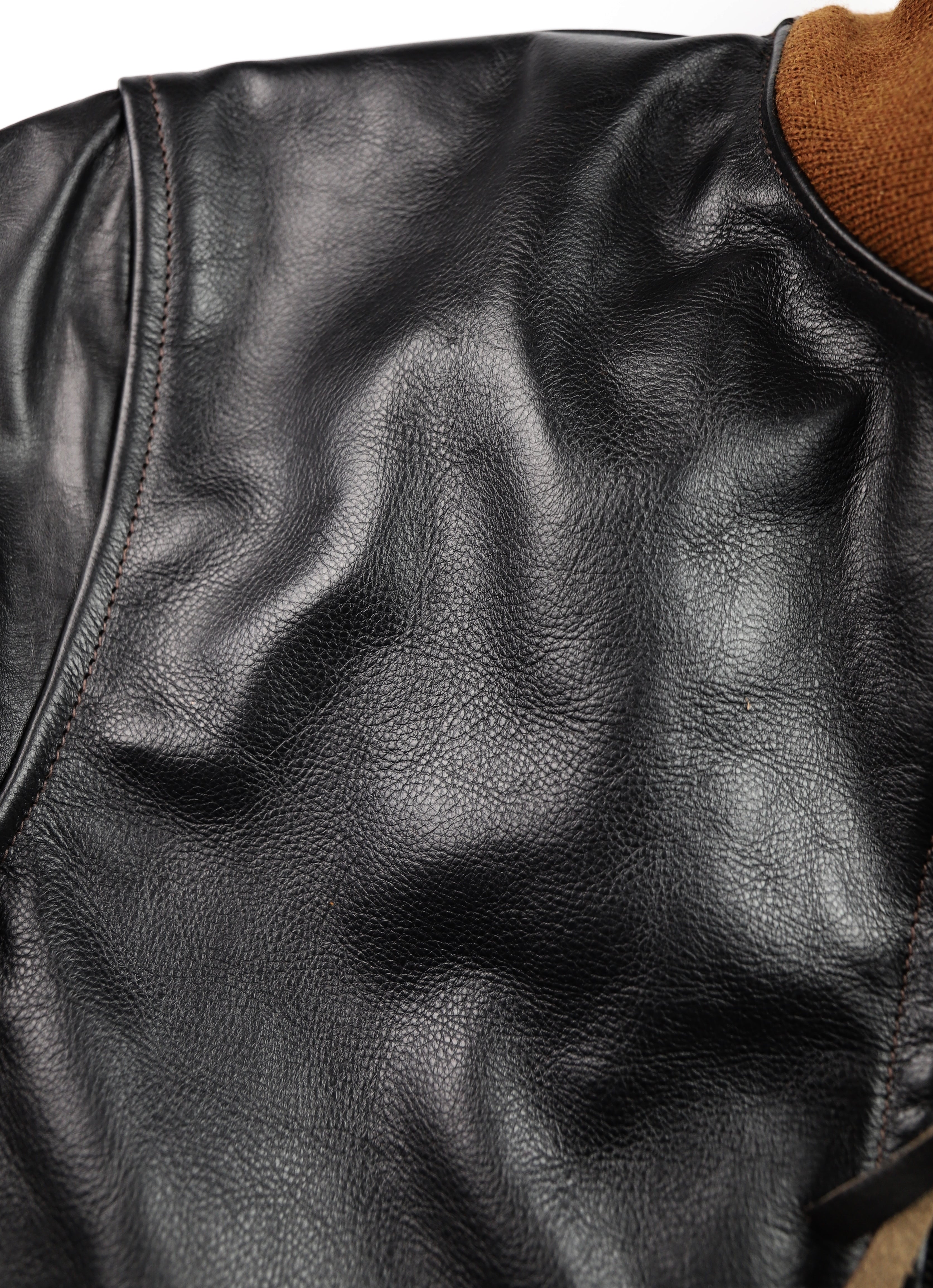 Aero College Jacket, size 38 (fits like 40), Blackened Brown Vicenza Horsehide