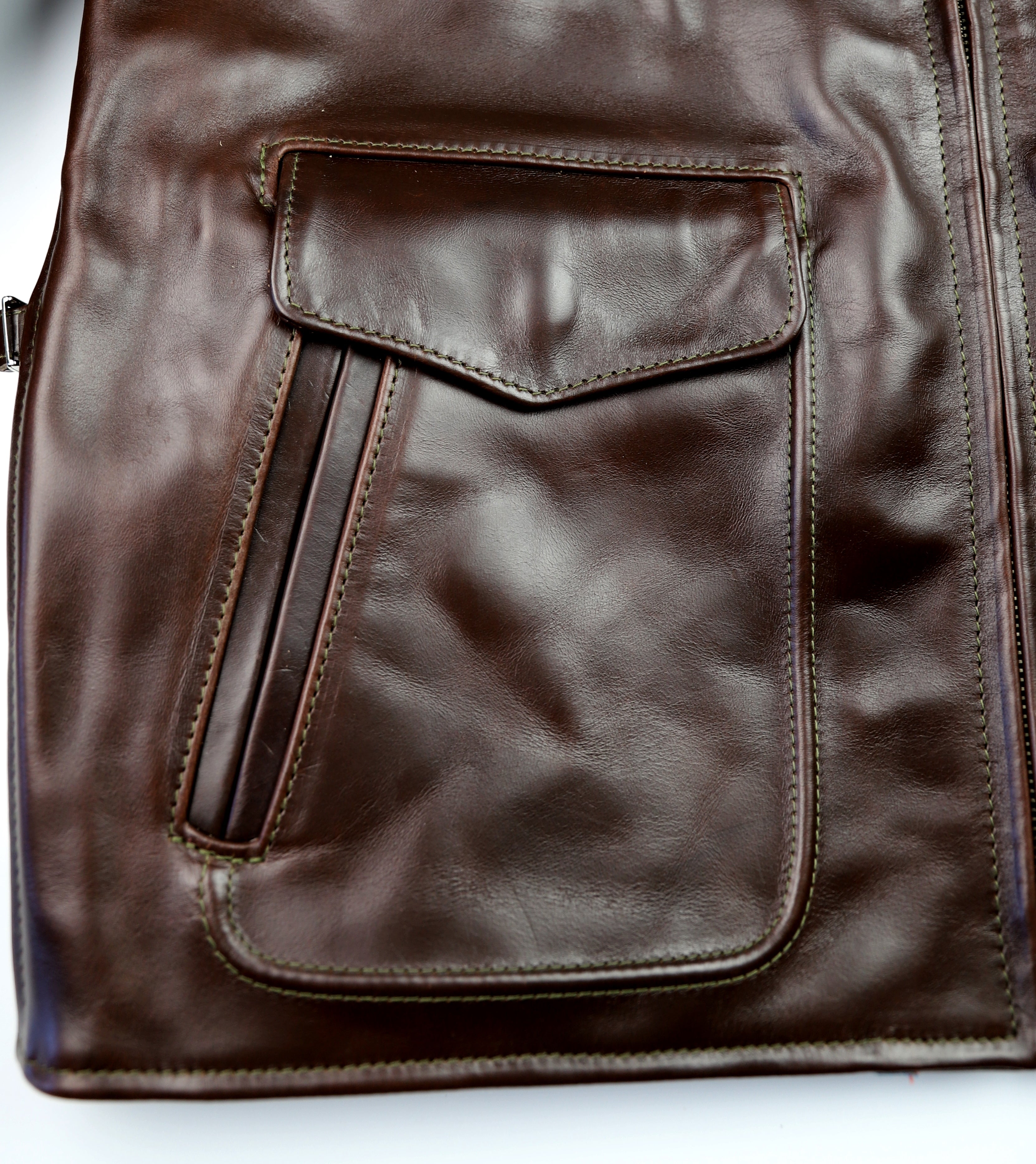 Aero Half Belt Deluxe, size 46 (fits like size 50), Brown CXL FQHH