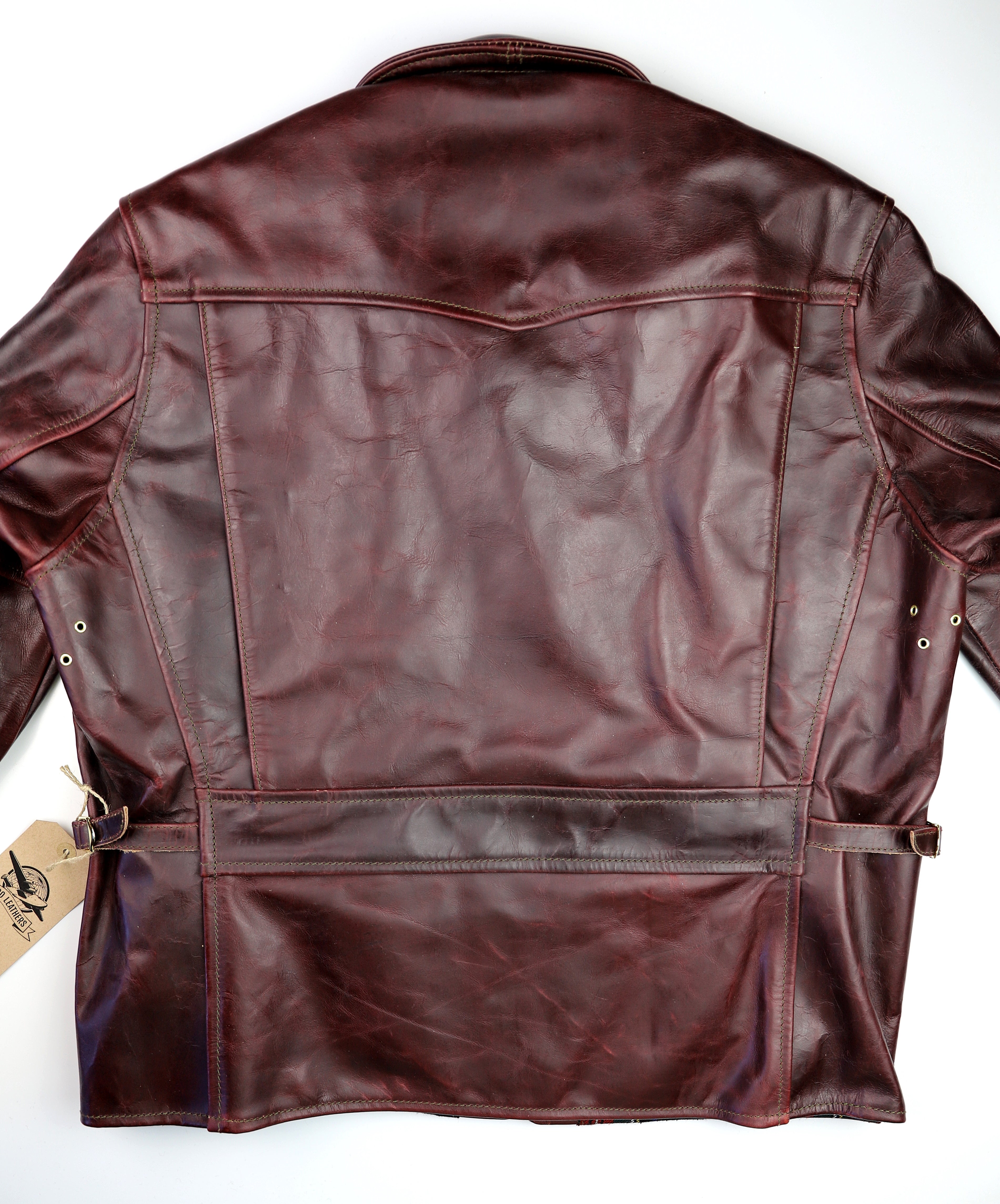 Aero Half Belt Deluxe, size 40 (fits like size 44), Cordovan CXL Steerhide
