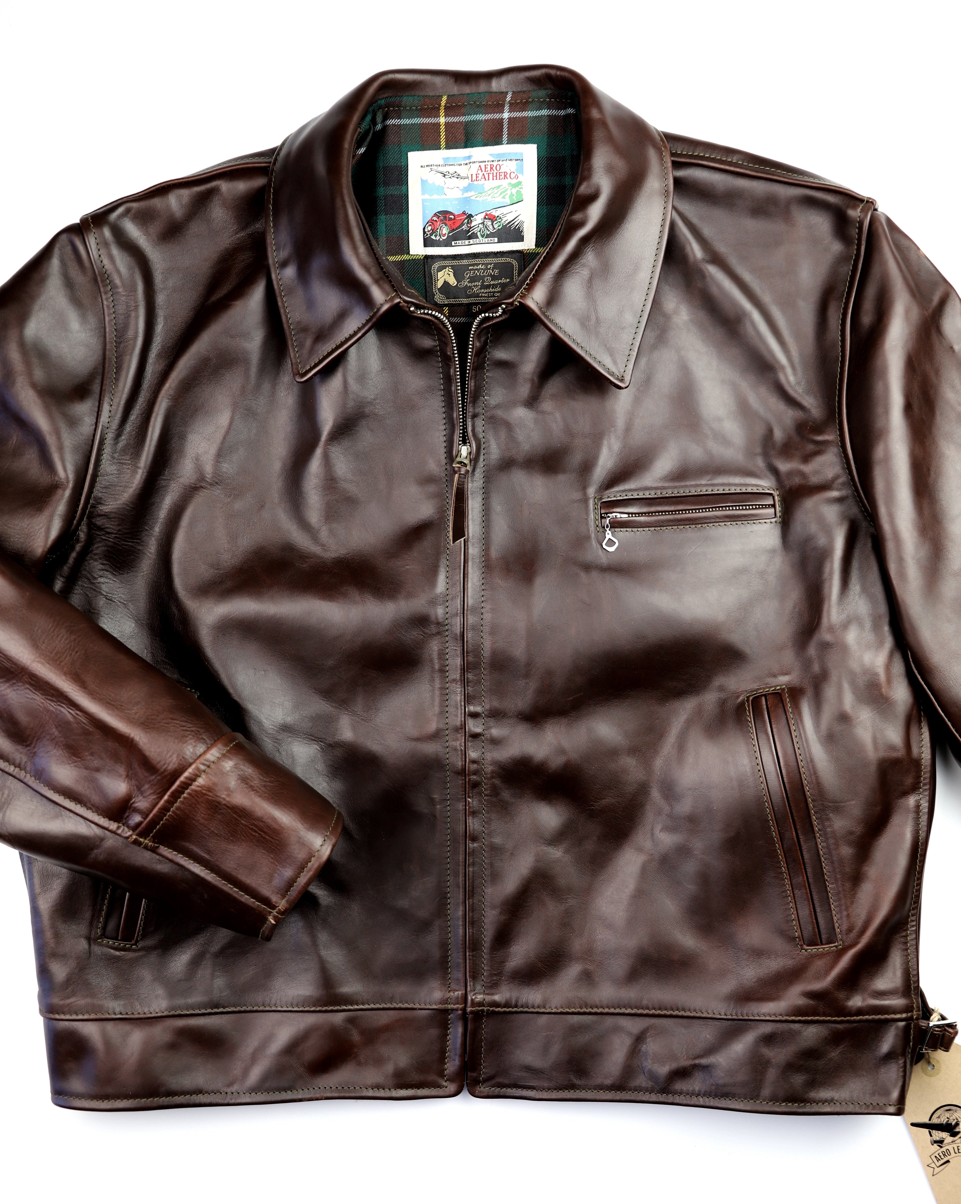 Aero Highwayman, sz 50, Brown Chromexcel FQHH