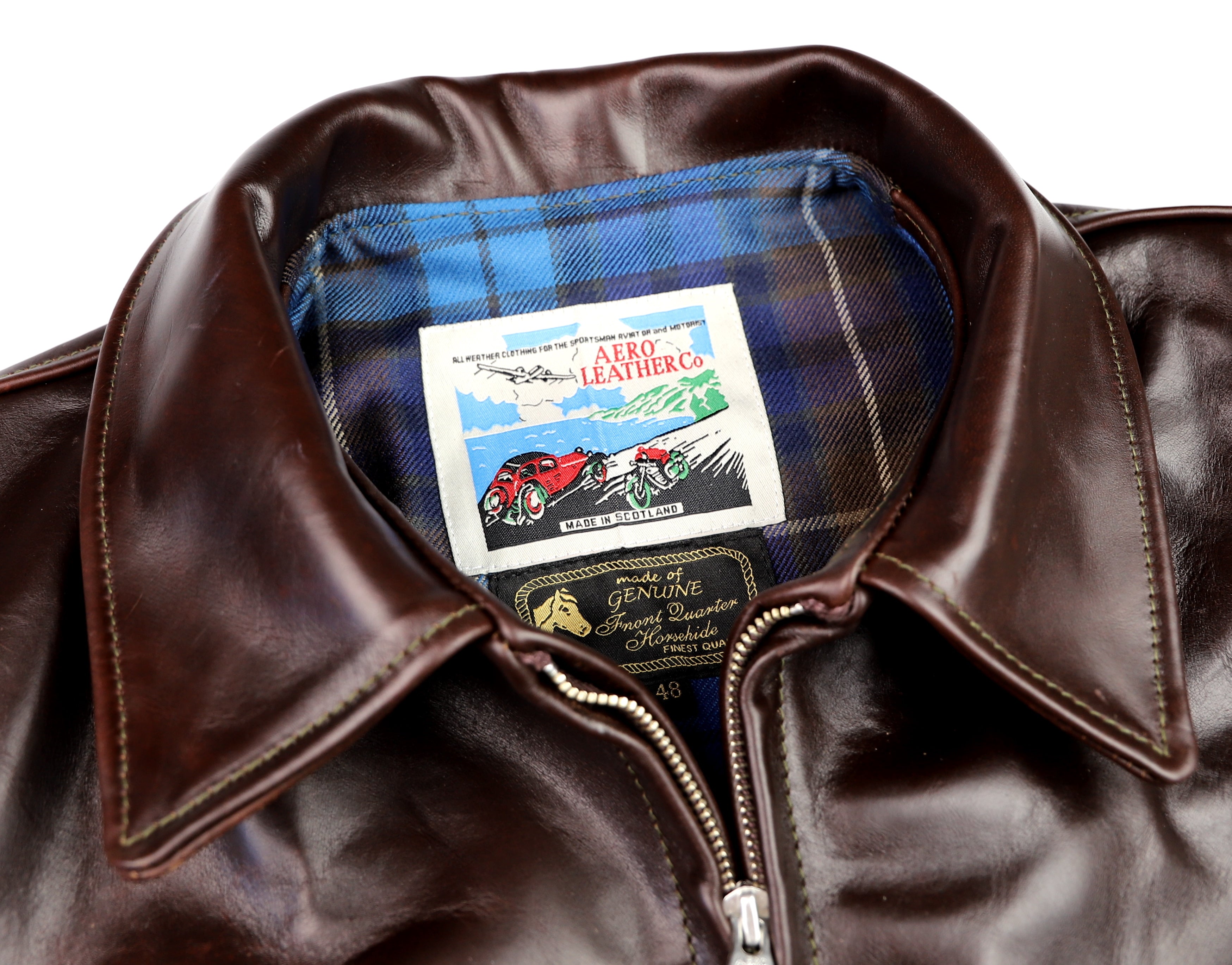 Aero Highwayman, sz 48, Brown Chromexcel FQHH