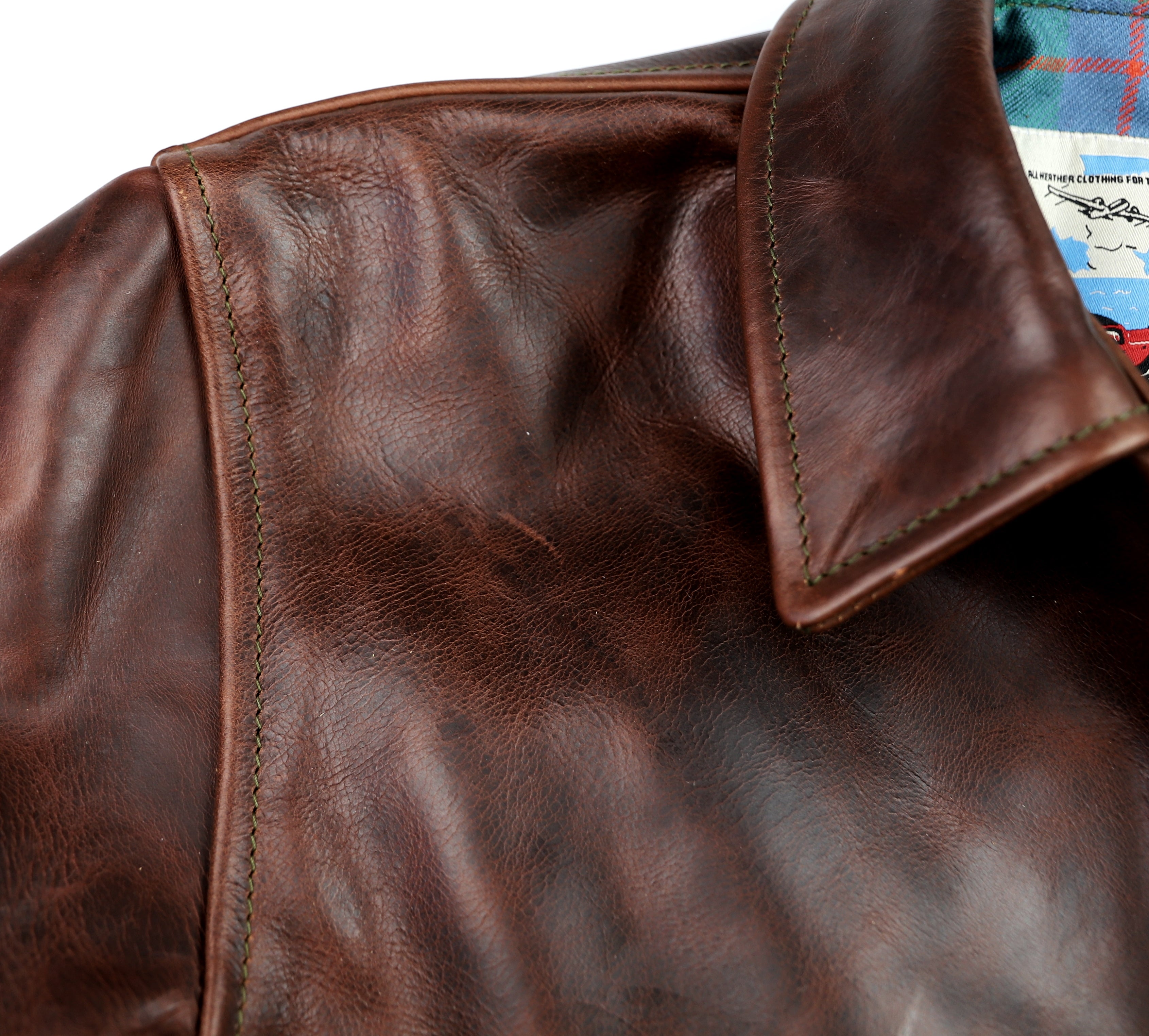 Aero Highwayman, sz 38 (fits like size 42), Brown CXL Steerhide