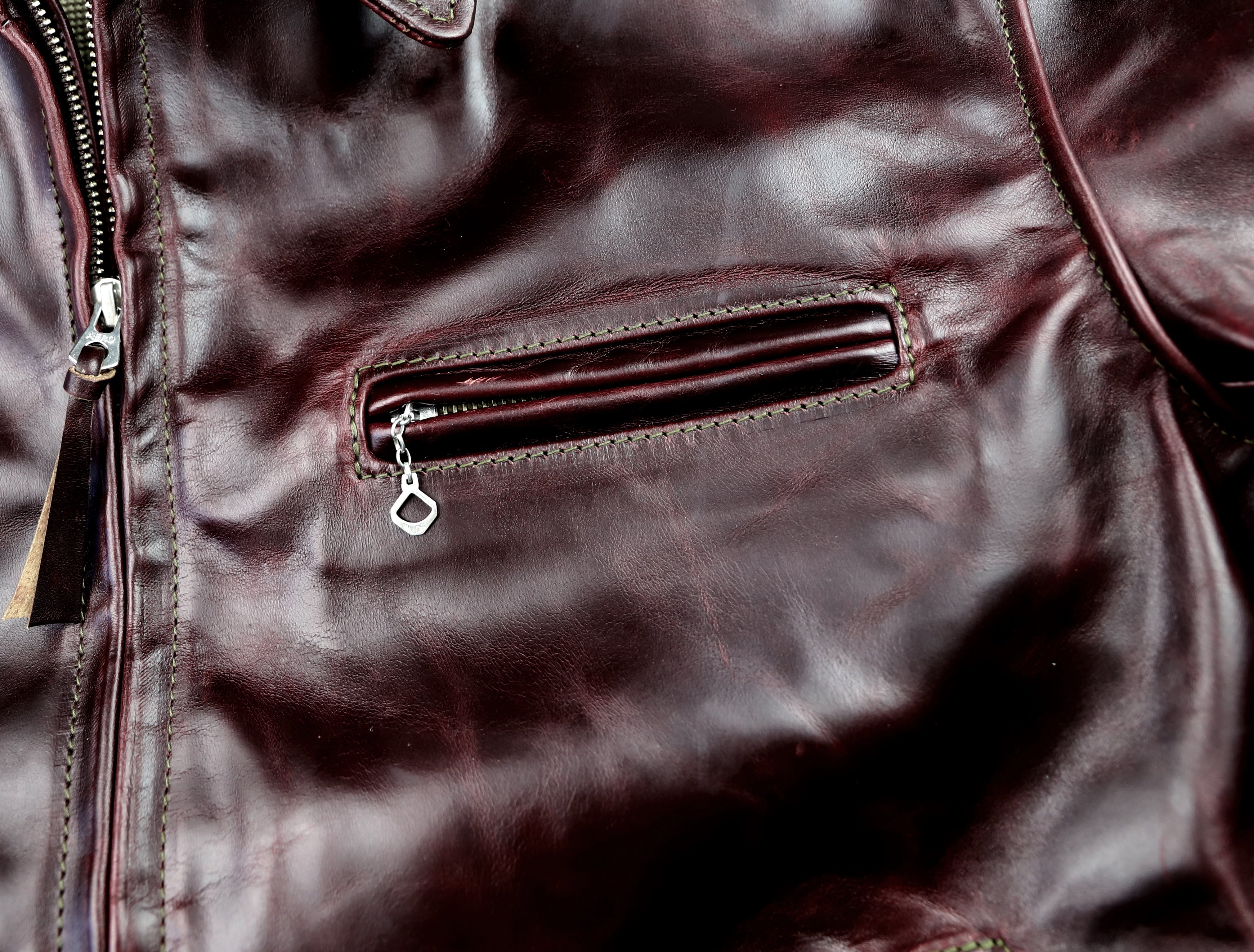 Aero Highwayman, sz 42 (fits like size 46), Cordovan Chromexcel Horsehide