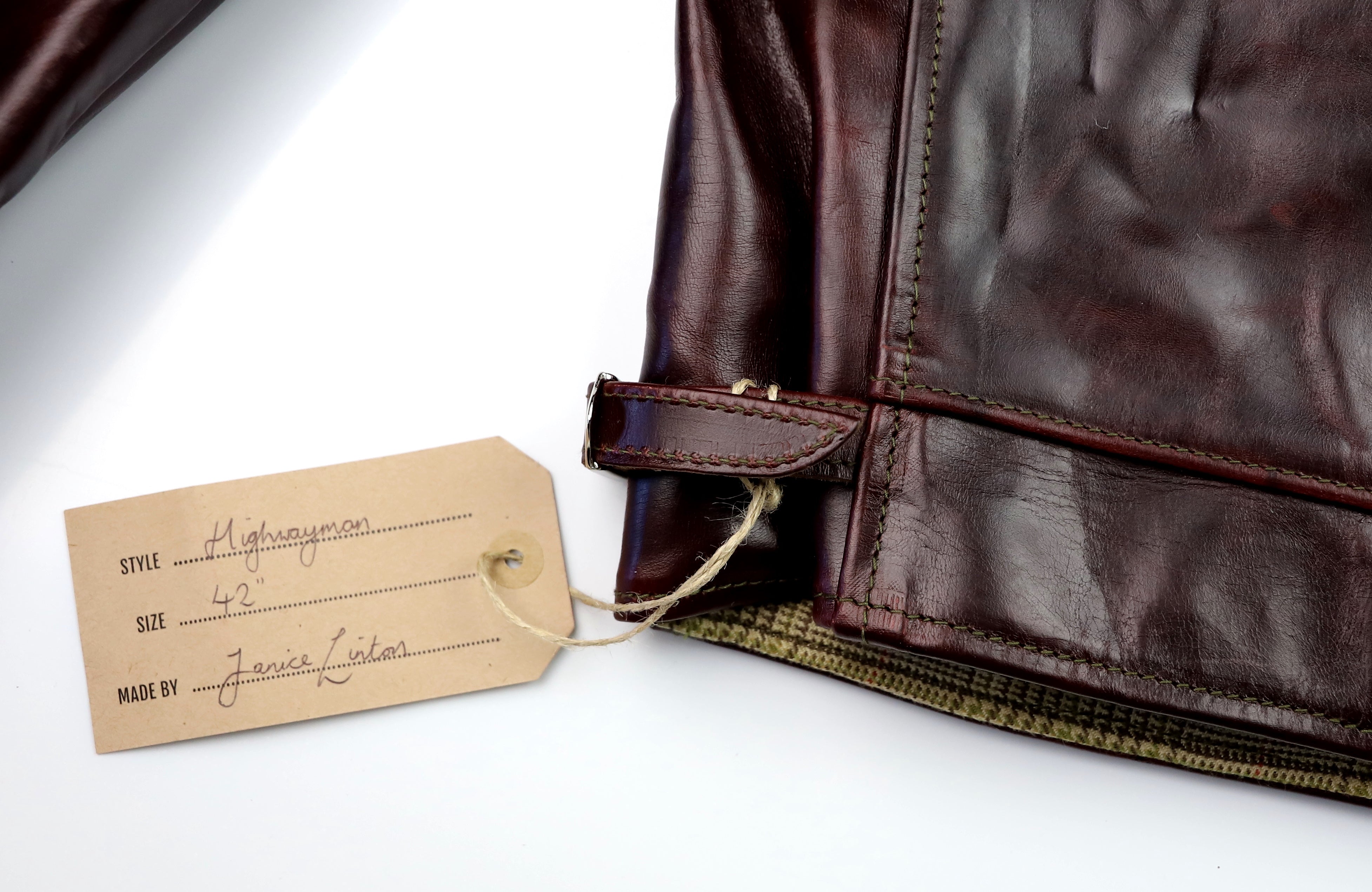 Aero Highwayman, sz 42 (fits like size 46), Cordovan Chromexcel Horsehide