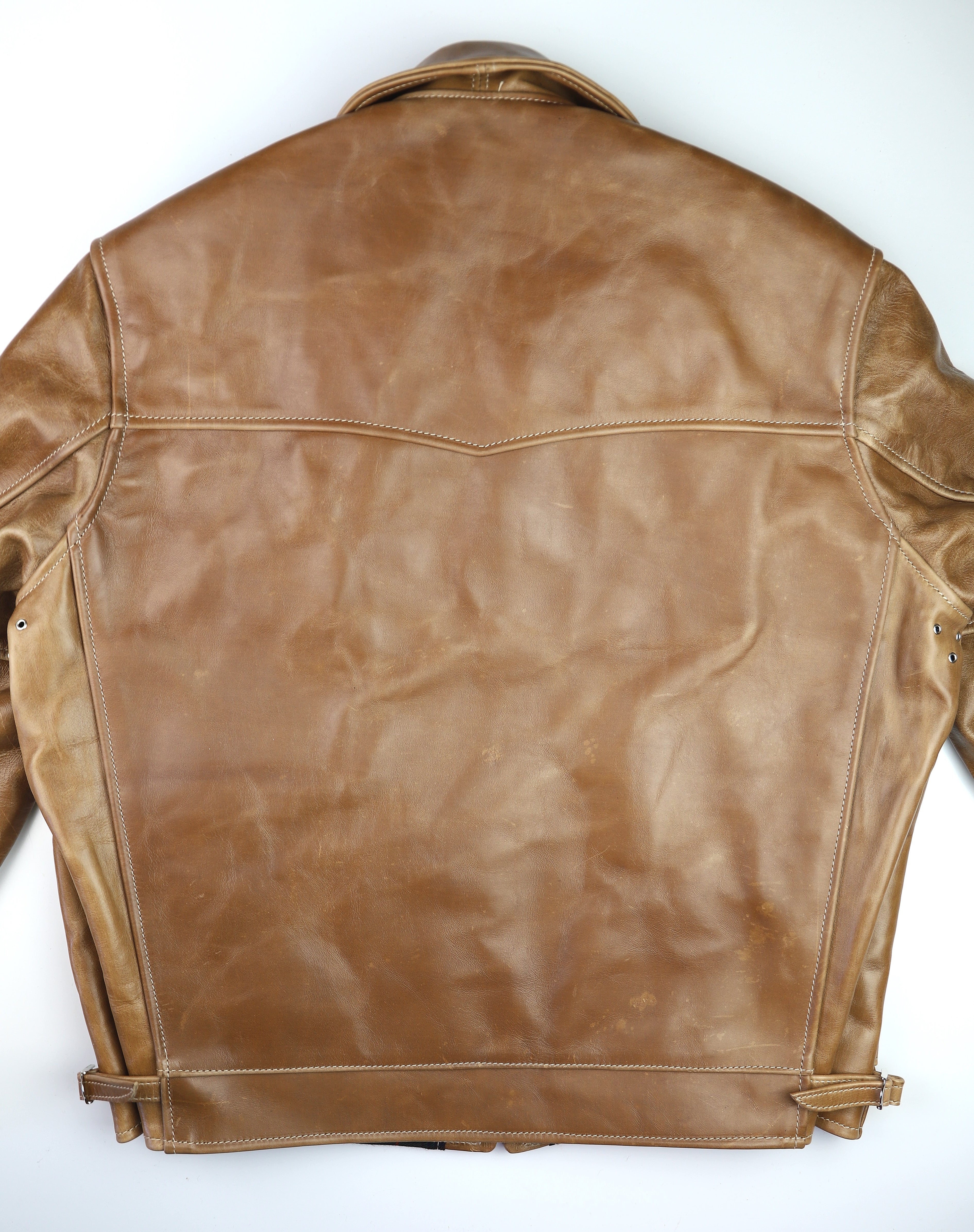 Aero Highwayman, sz 42 (fits like 46), Natural Chromexcel FQHH