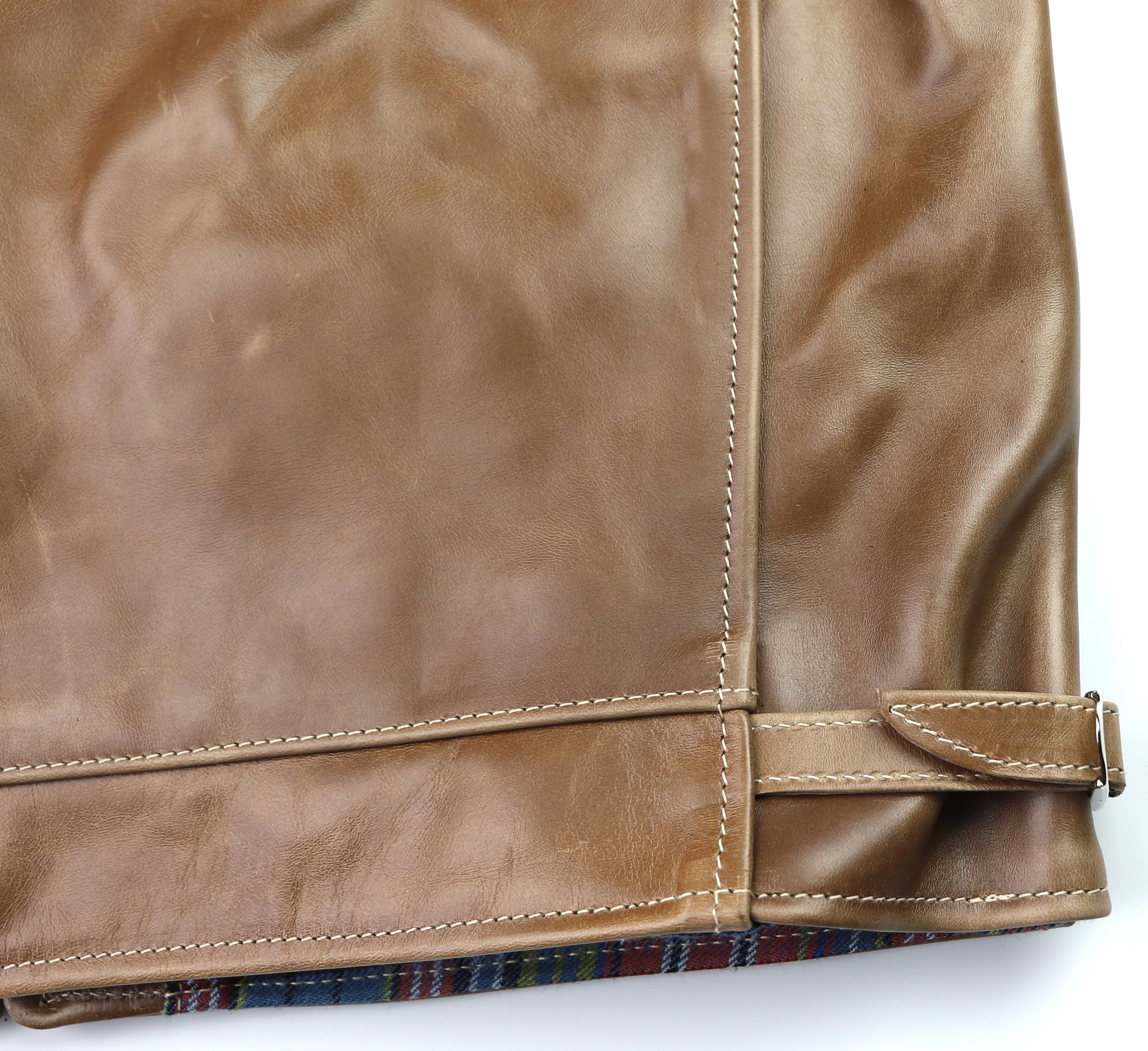 Aero Highwayman, sz 40 (fits like 44), Natural Chromexcel FQHH