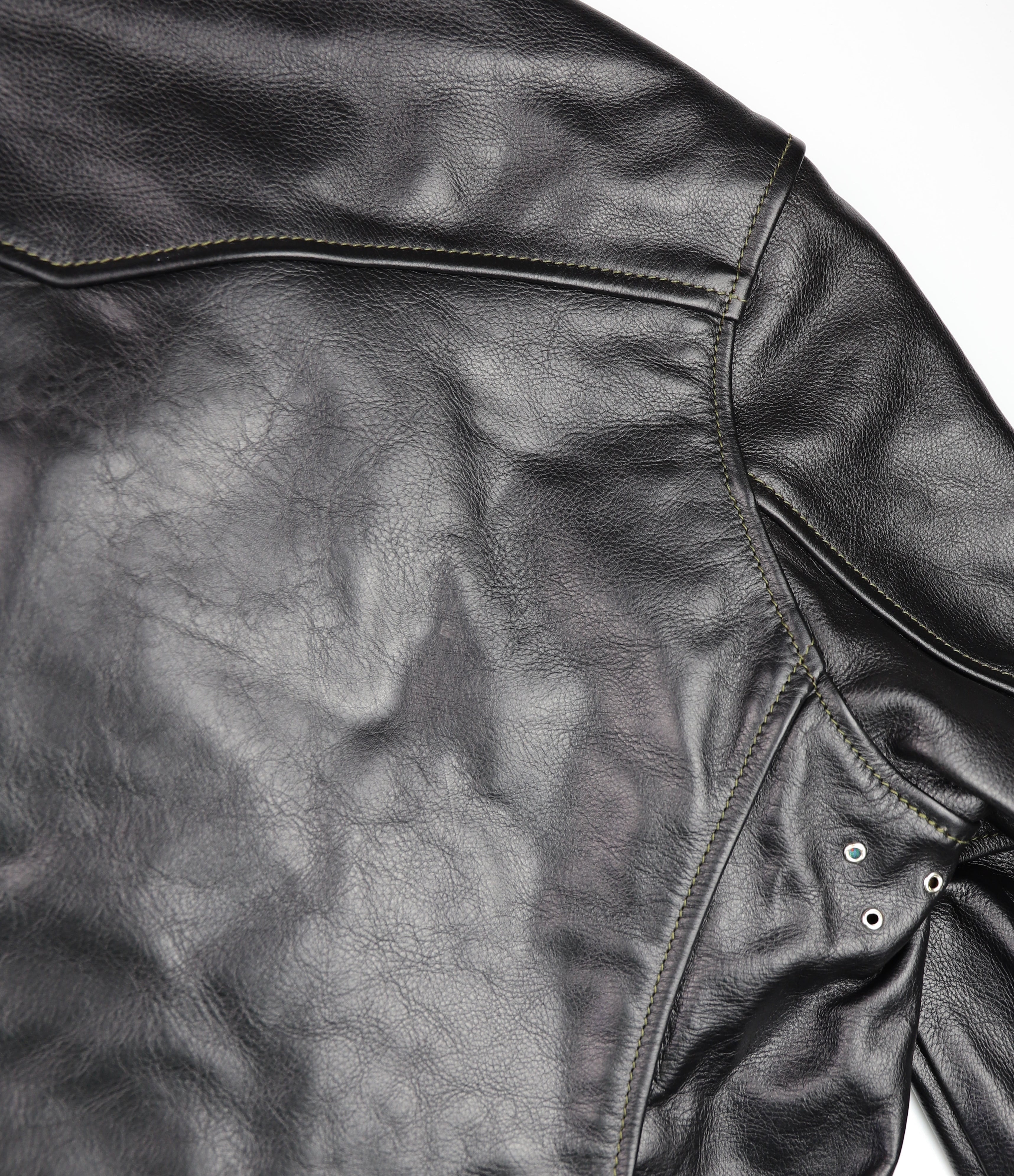 Aero Maxwell, size 44, Blackened Brown Vicenza Horsehide
