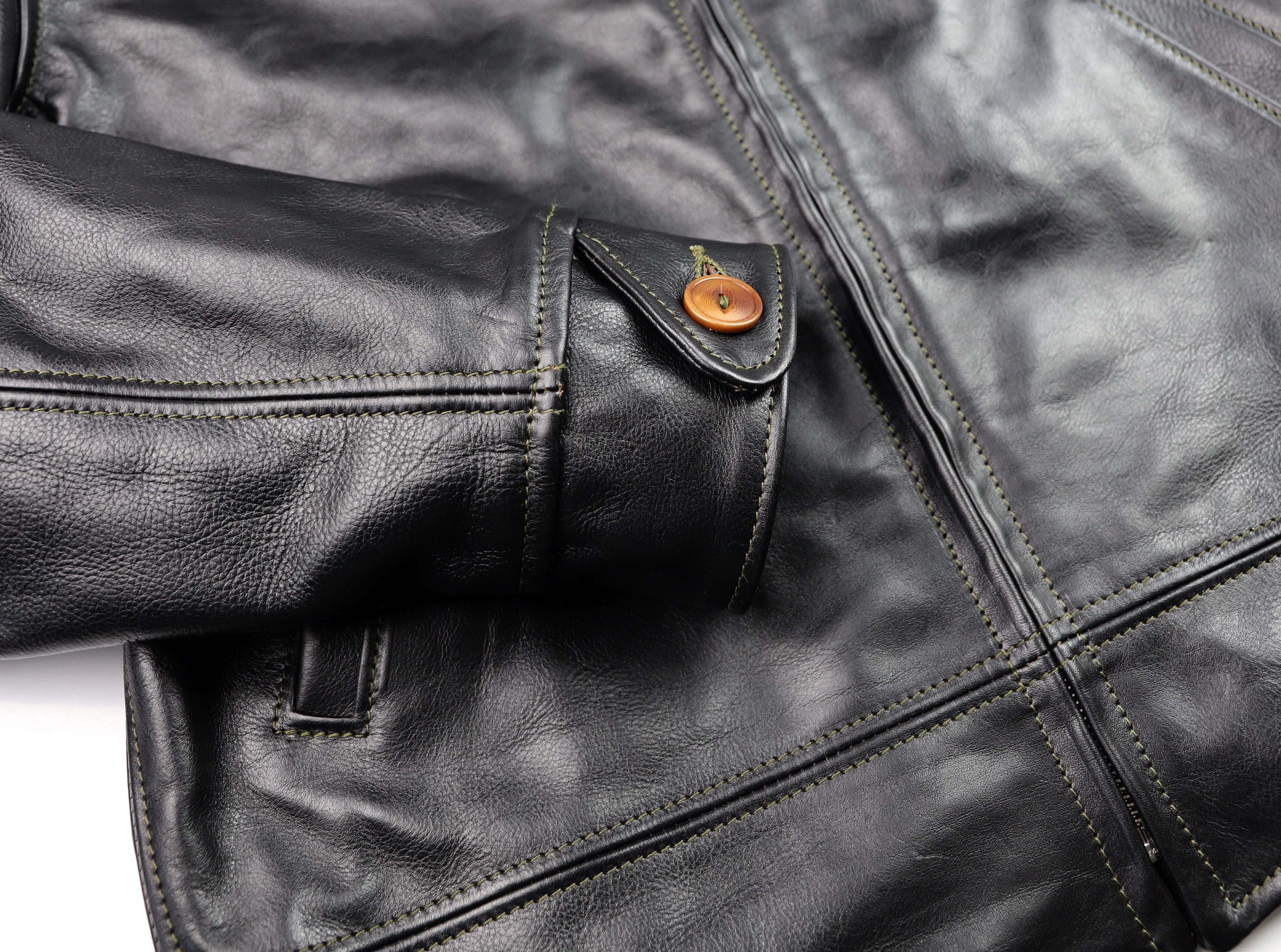 Aero Original Hercules, size 42, Blackened Brown Vicenza Horsehide