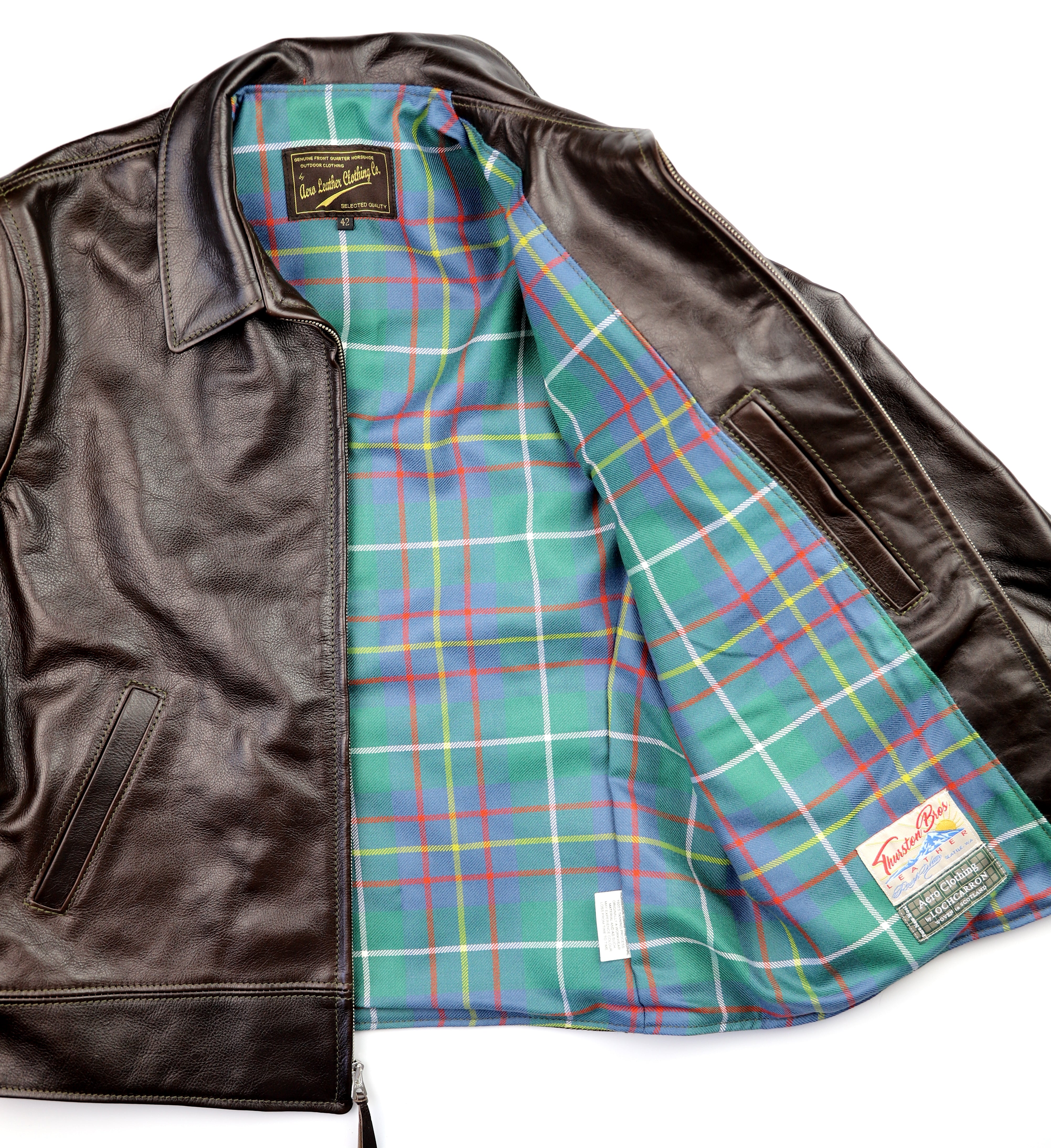 Aero Original Hercules, size 42, Dark Seal Vicenza Horsehide
