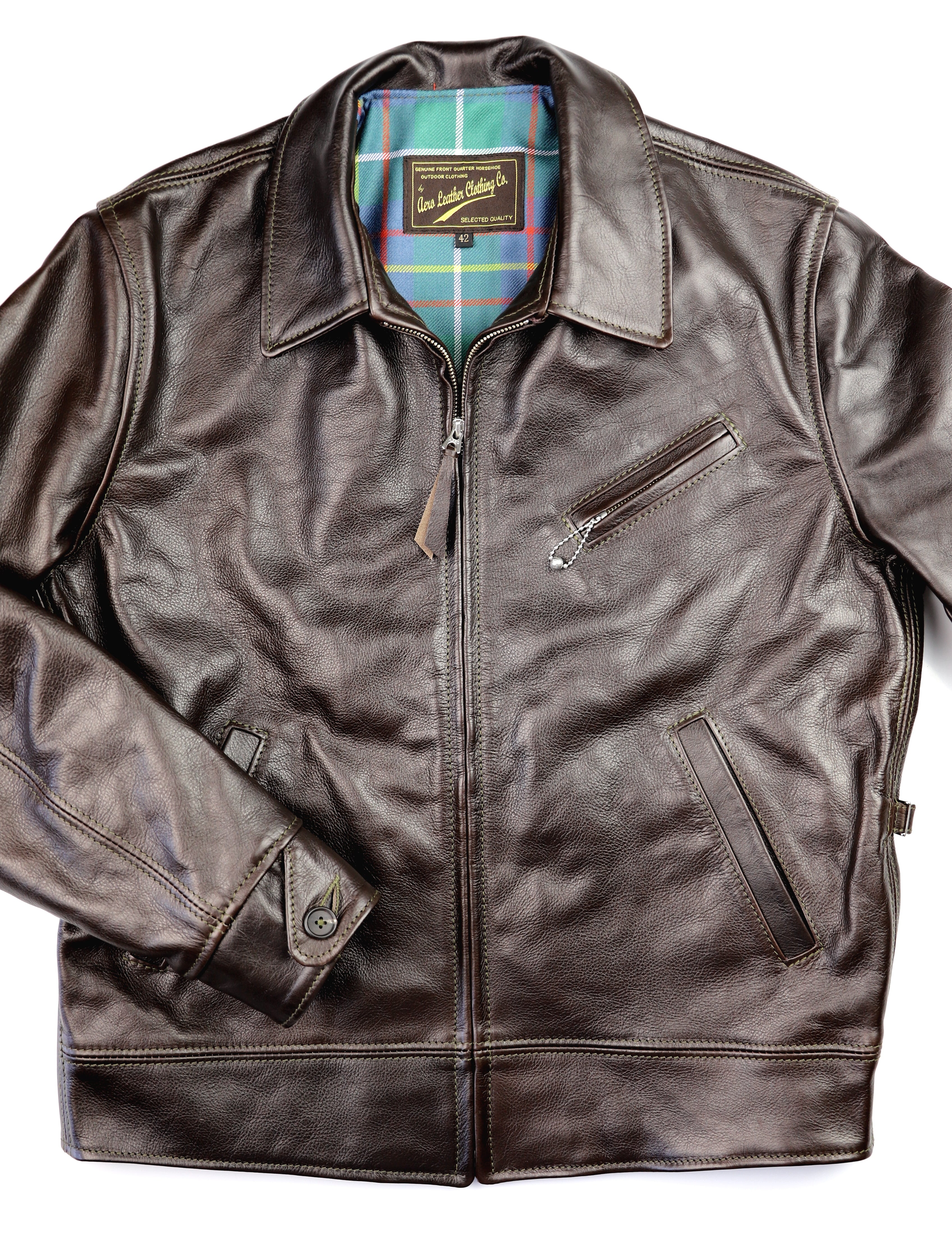 Aero Original Hercules, size 42, Dark Seal Vicenza Horsehide
