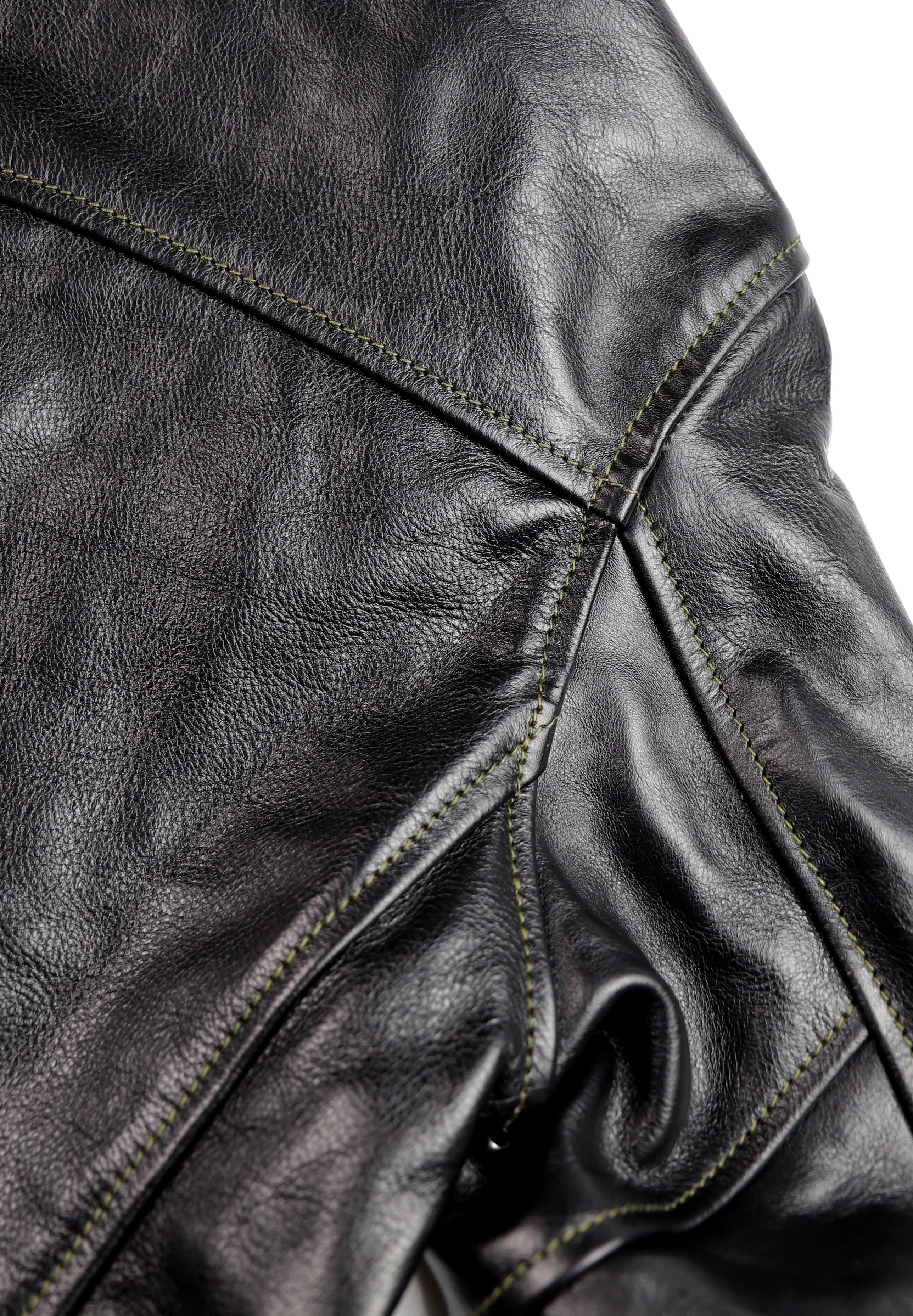 Aero Premier Highwayman, size 38, Blackened Brown Vicenza Horsehide