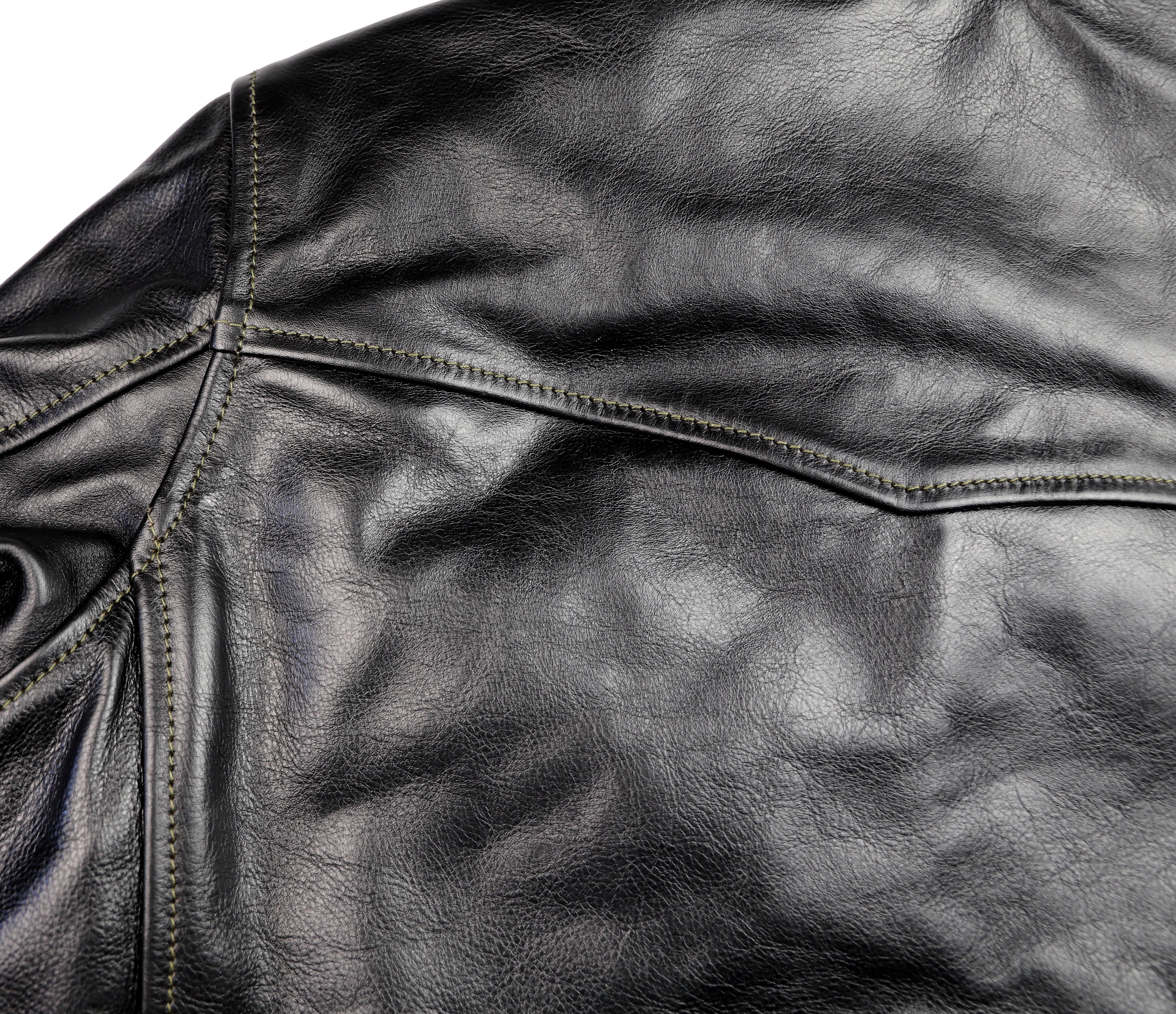 Aero Premier Highwayman, size 38, Blackened Brown Vicenza Horsehide