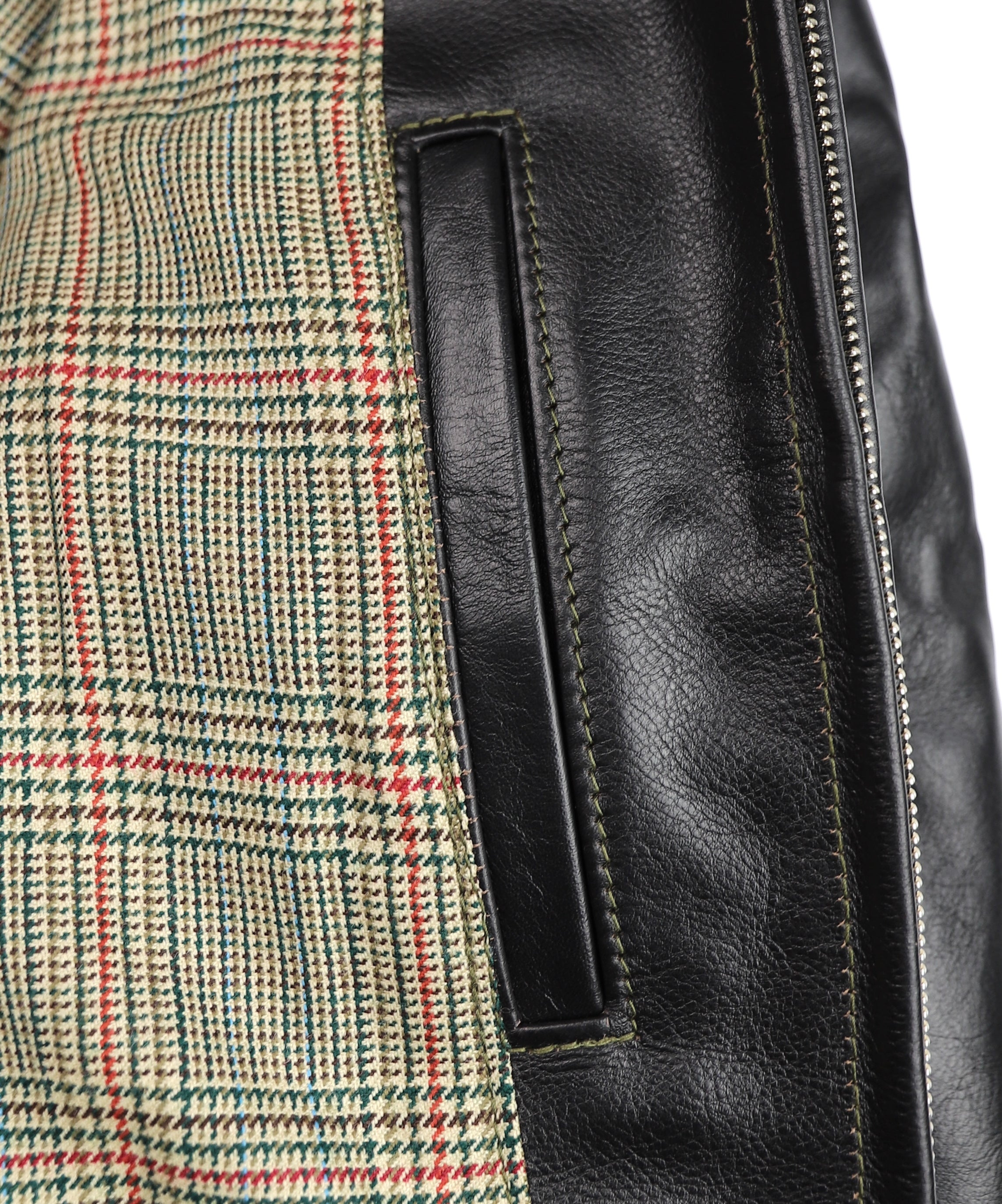 Aero Premier Highwayman, size 38, Blackened Brown Vicenza Horsehide