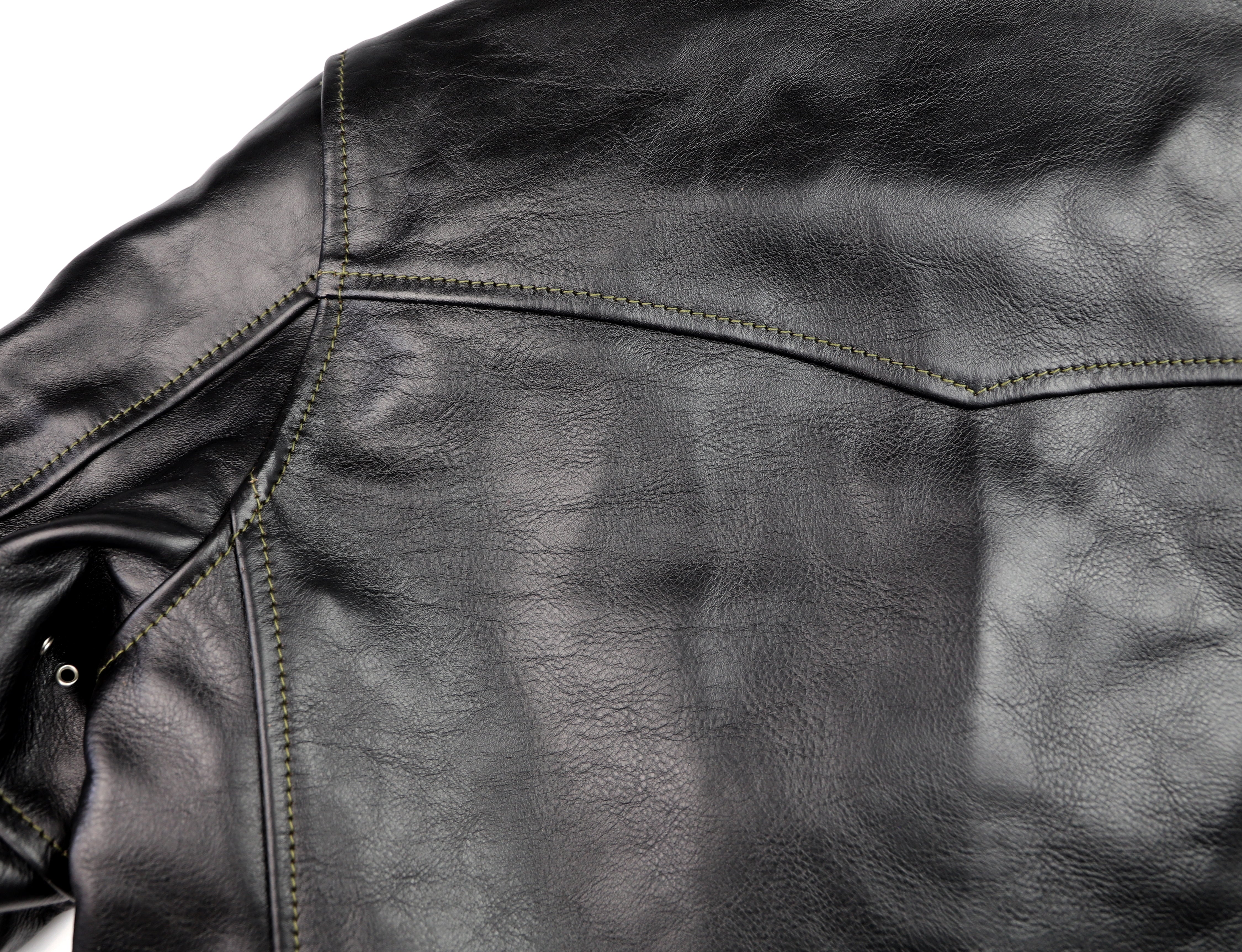 Aero Premier Highwayman, size 38, Blackened Brown Vicenza Horsehide