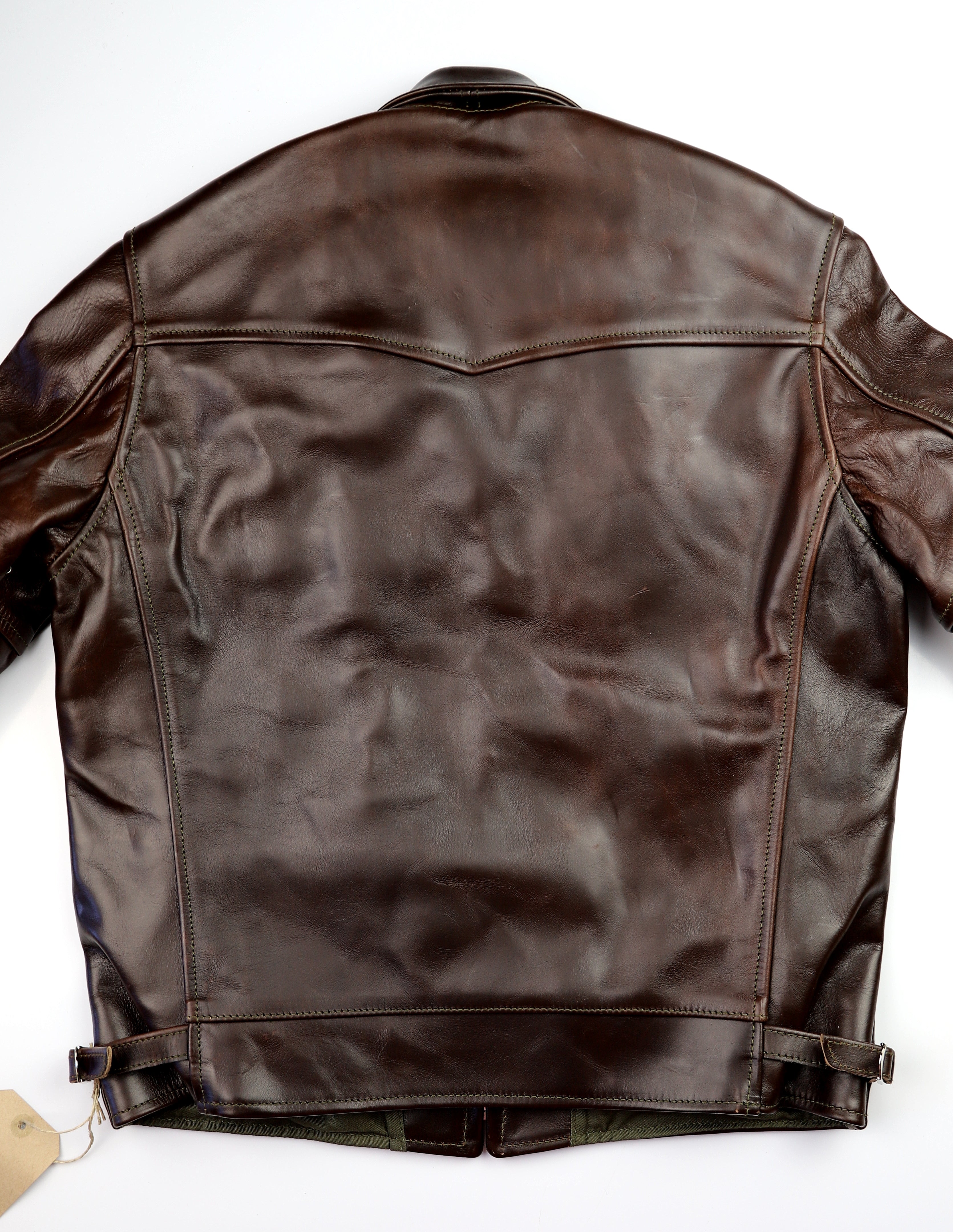 Aero Premier Highwayman, sz 40, Brown CXL Horsehide