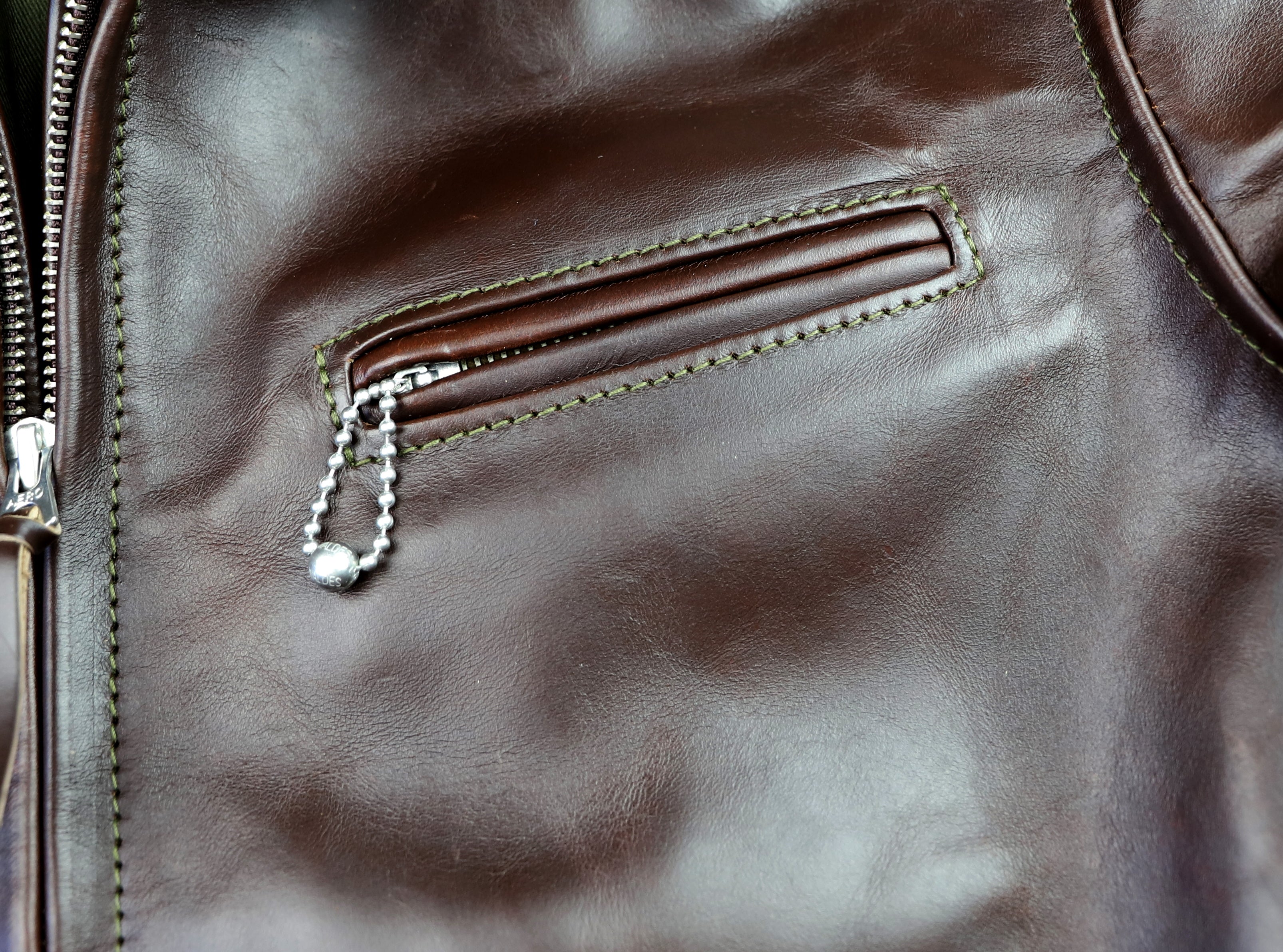 Aero Premier Highwayman, sz 40, Brown CXL Horsehide
