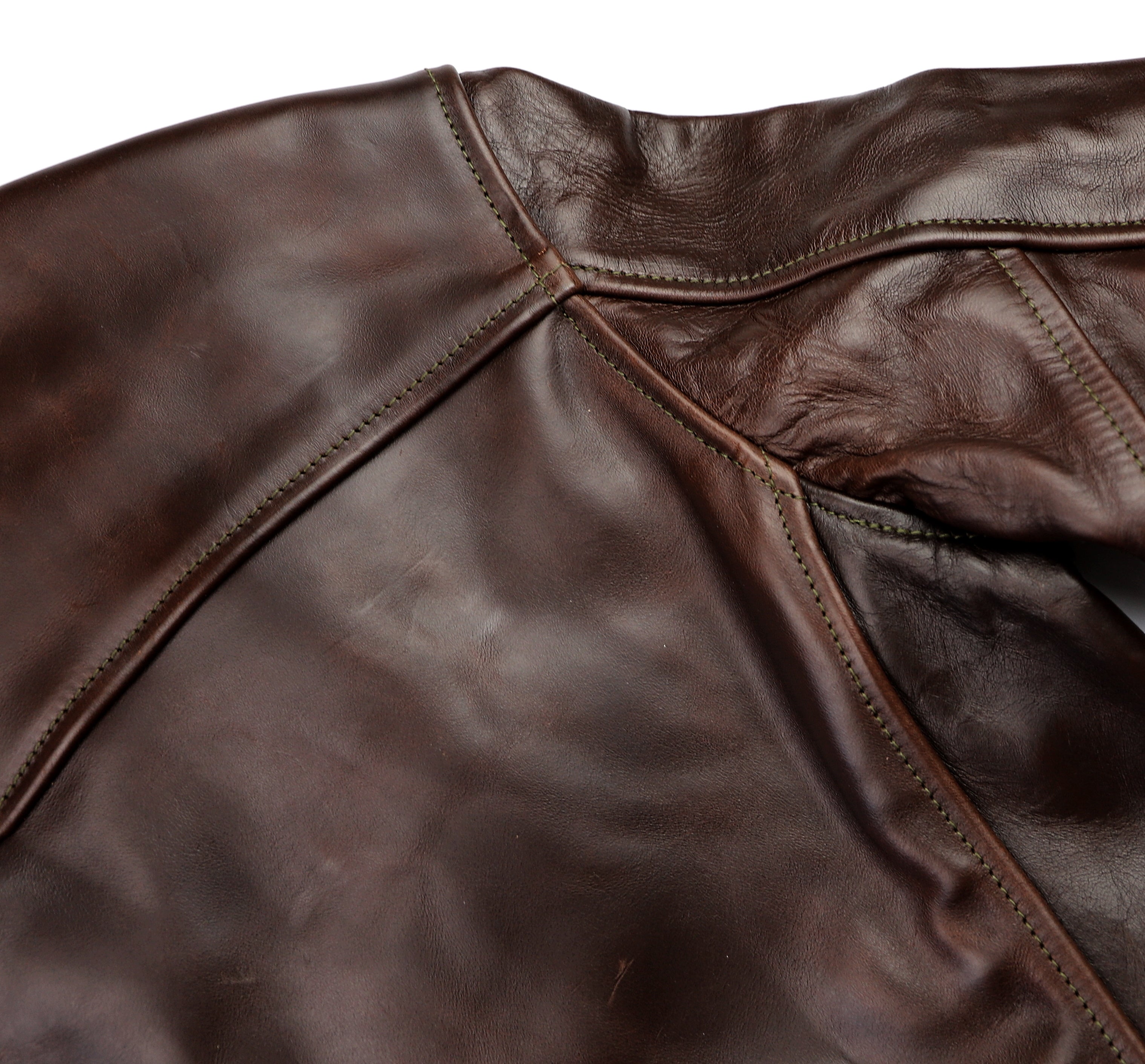 Aero Premier Highwayman, sz 40, Brown CXL Horsehide