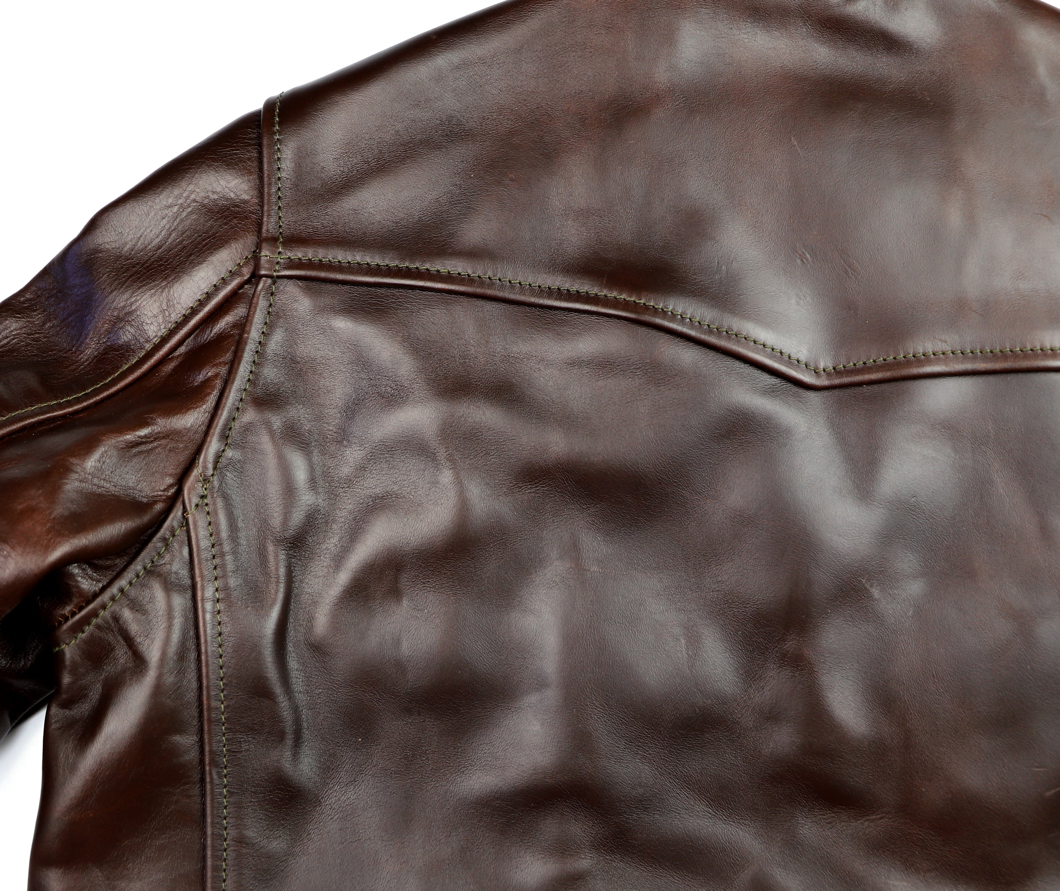 Aero Premier Highwayman, sz 40, Brown CXL Horsehide