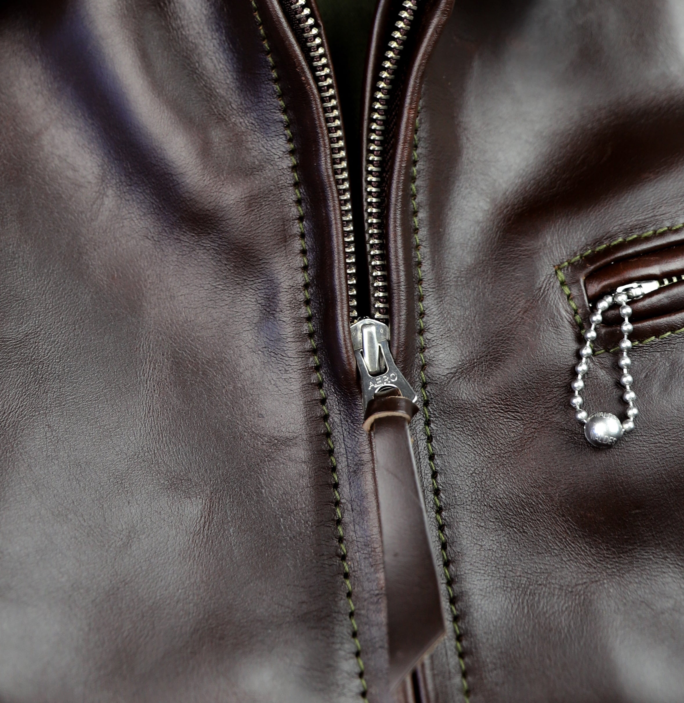 Aero Premier Highwayman, sz 40, Brown CXL Horsehide
