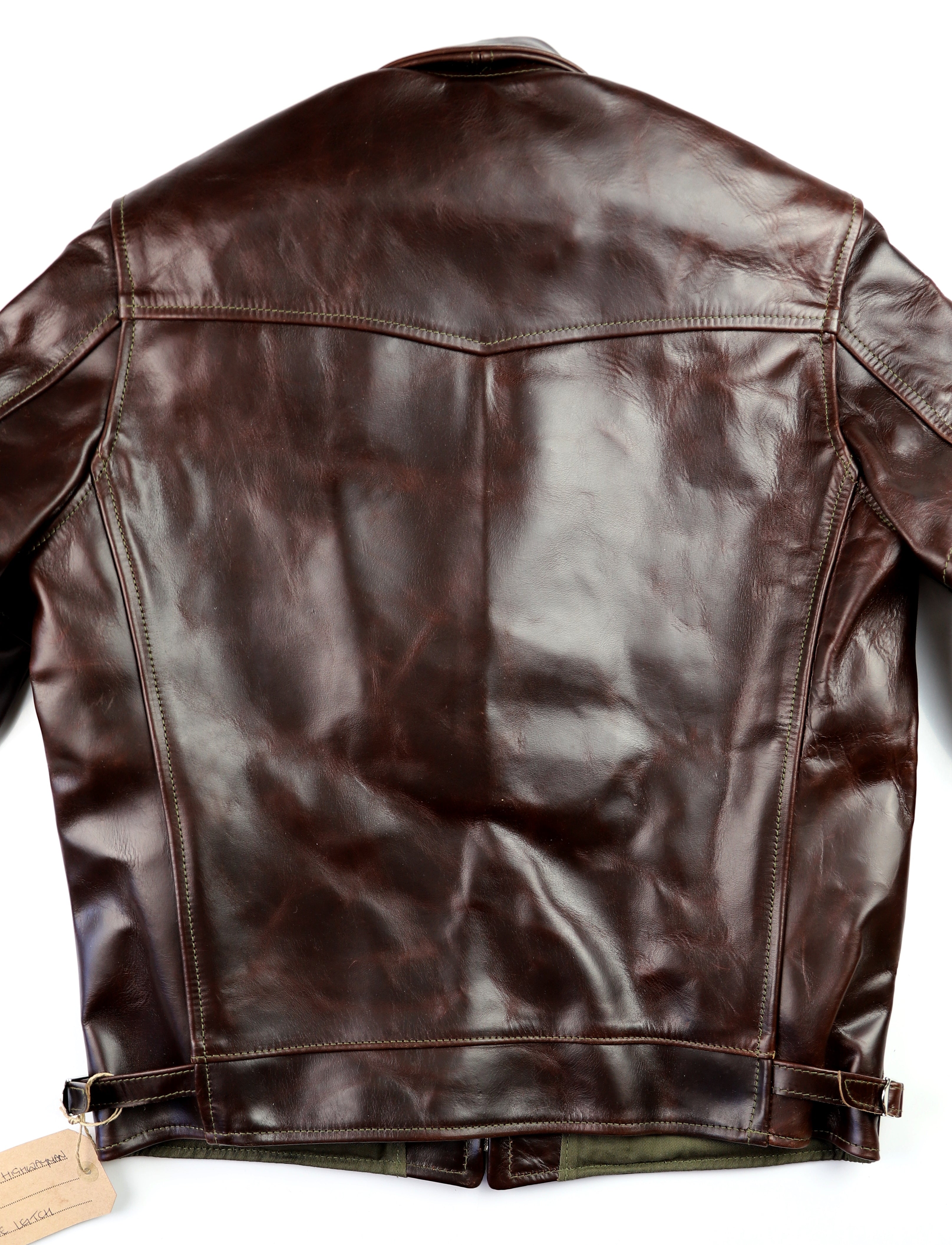 Aero Premier Highwayman, sz 40, Brown CXL Horsehide