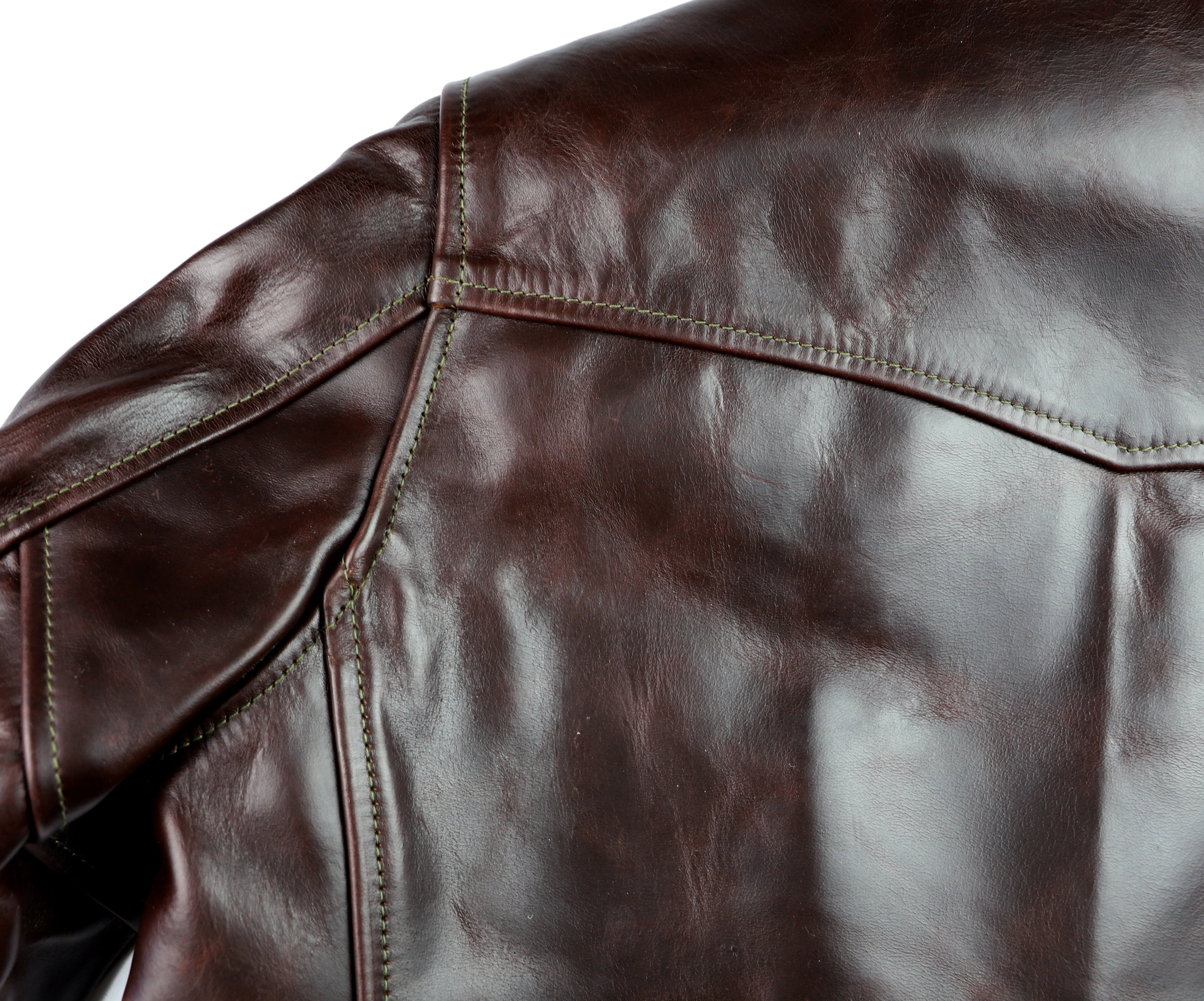 Aero Premier Highwayman, sz 40, Brown CXL Horsehide