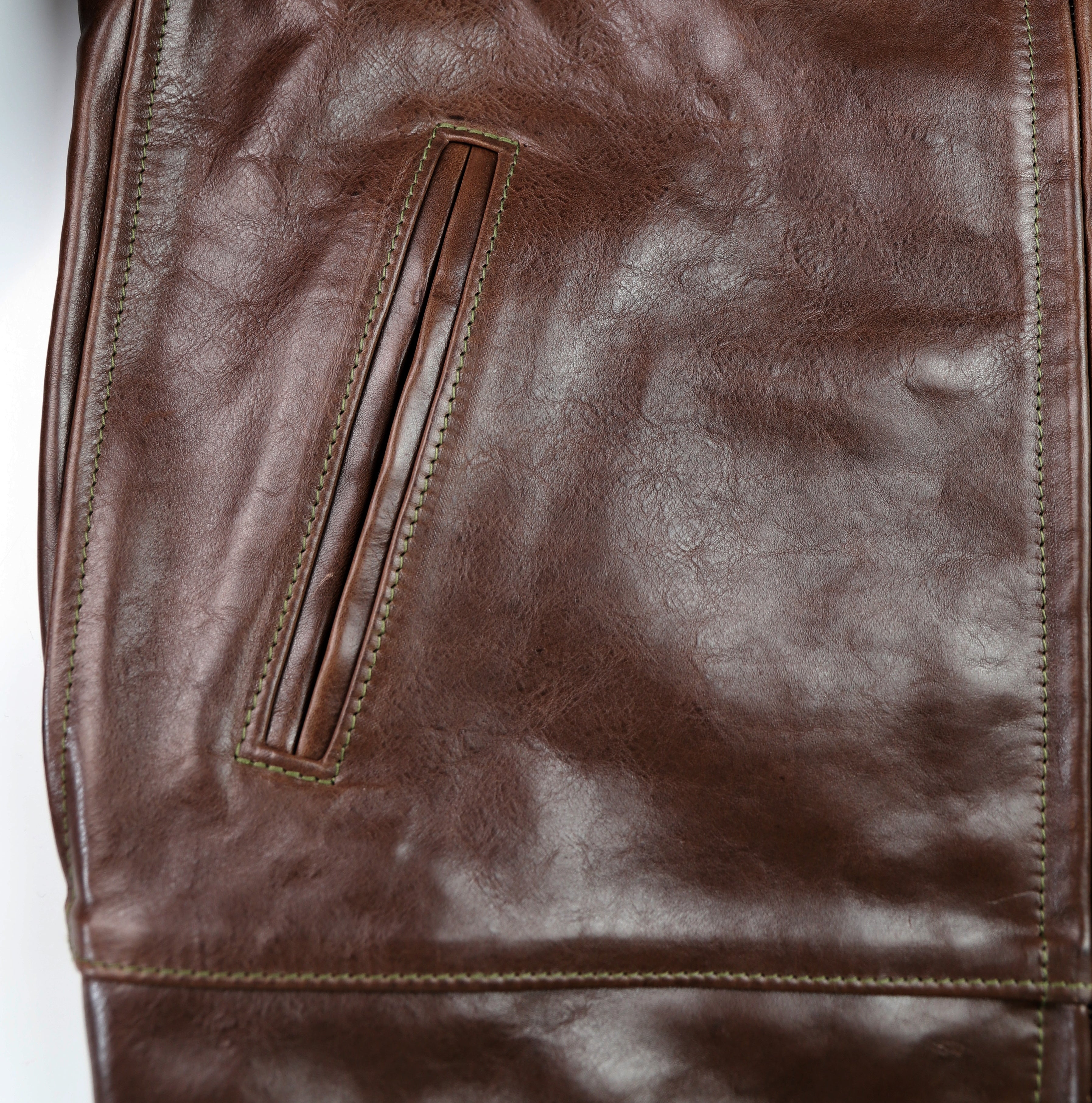 Aero Premier Highwayman, size 44, Chestnut Badalassi Cowhide