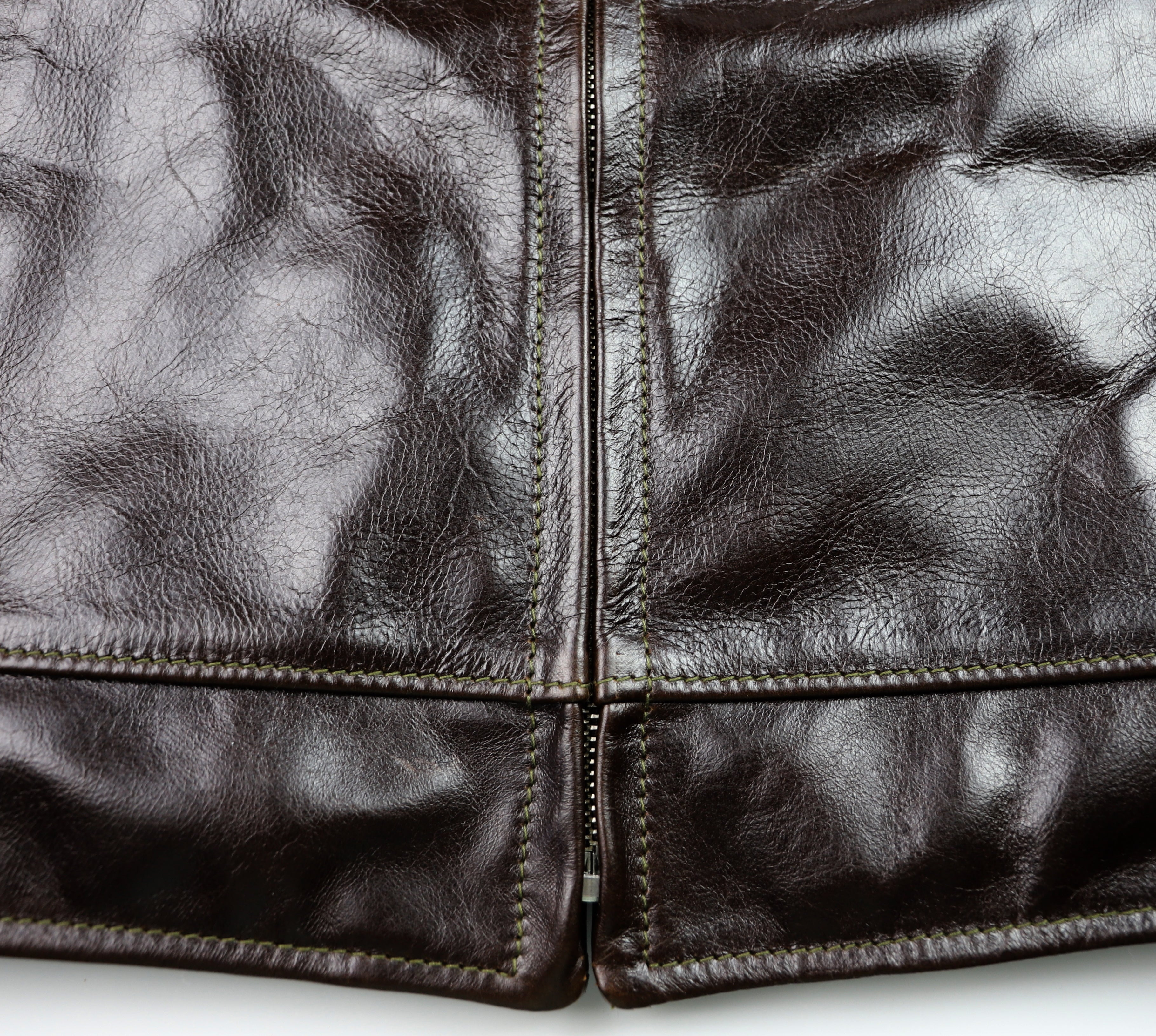 Aero Premier Highwayman, sz 40, Dark Hickory Vancouver Cowhide