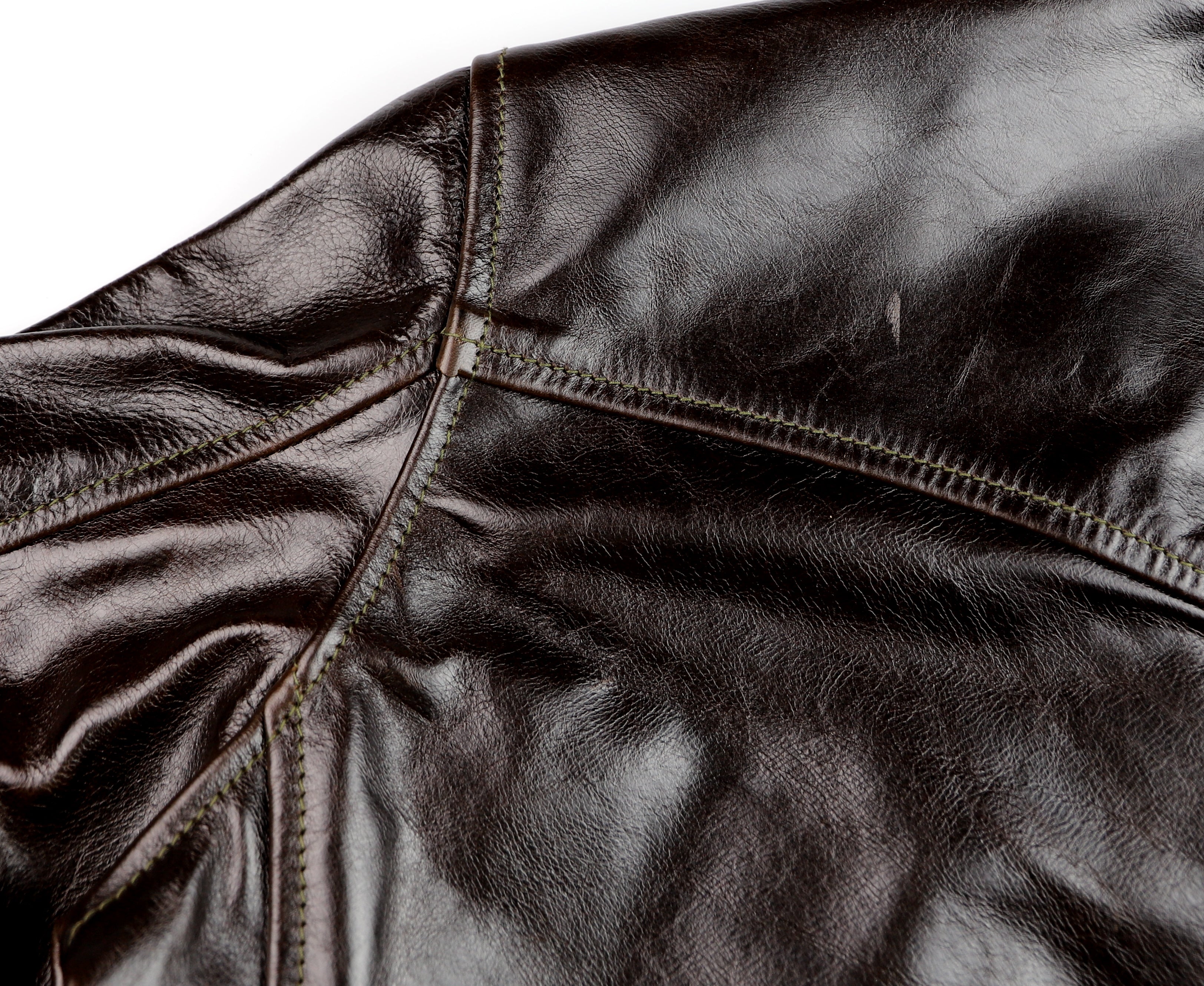 Aero Premier Highwayman, sz 40, Dark Hickory Vancouver Cowhide