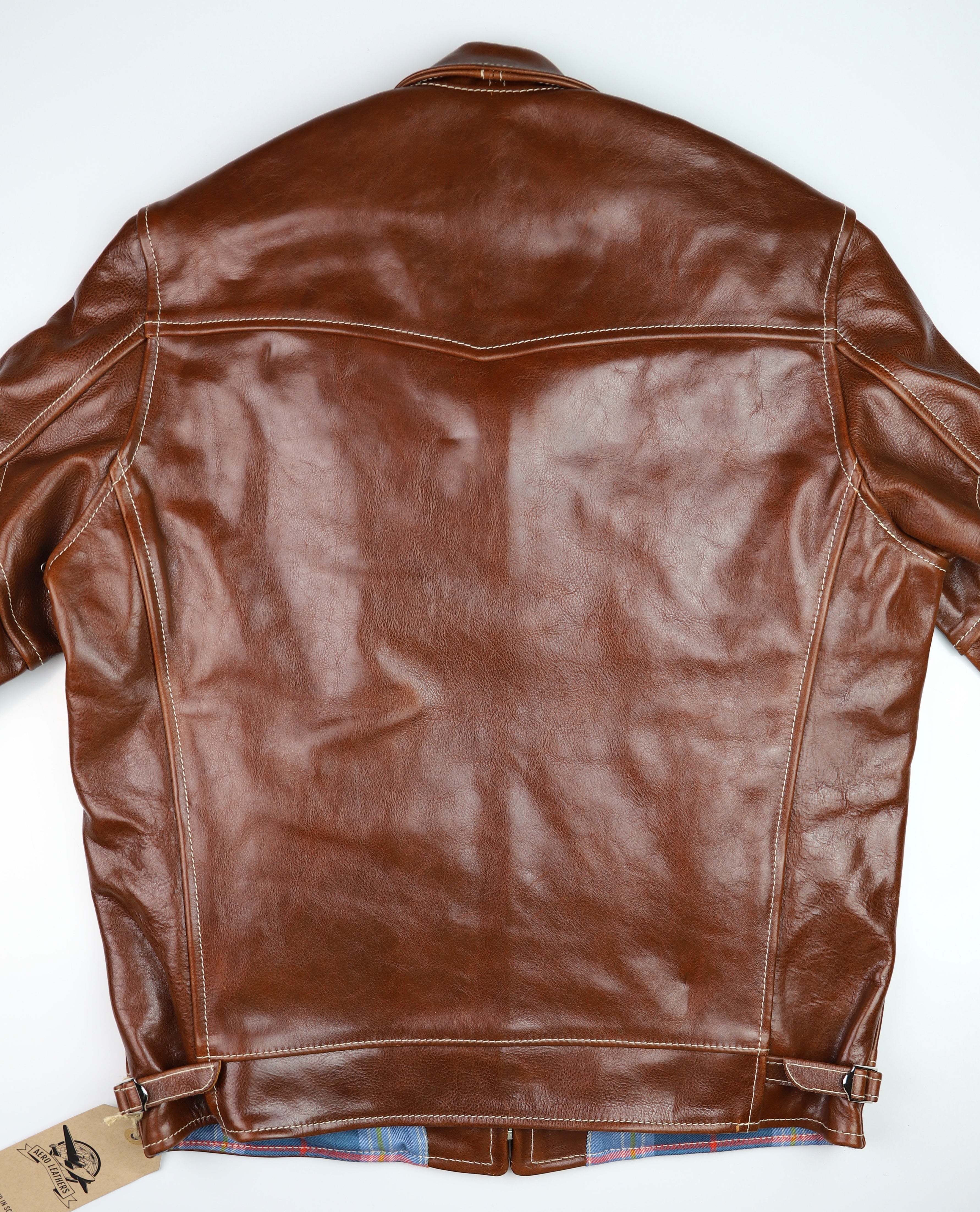 Aero Premier Highwayman, size 40, Russet Badalassi Cowhide